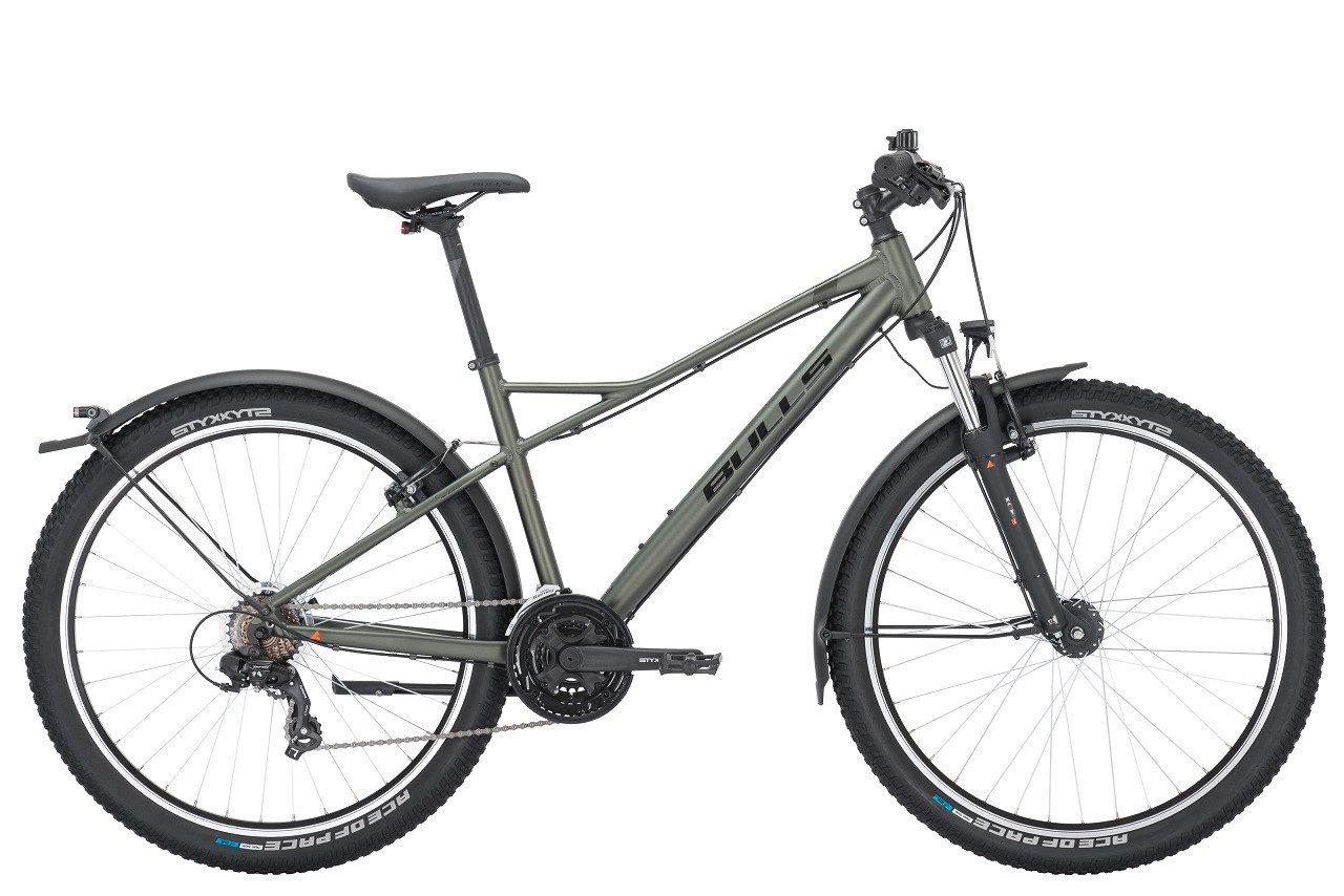 Bulls Mountainbike Bulls Sharptail Street 1 29'' grün 2026, 21 Gang SHIMANO Tourney RD-TY300, Kettenschaltung