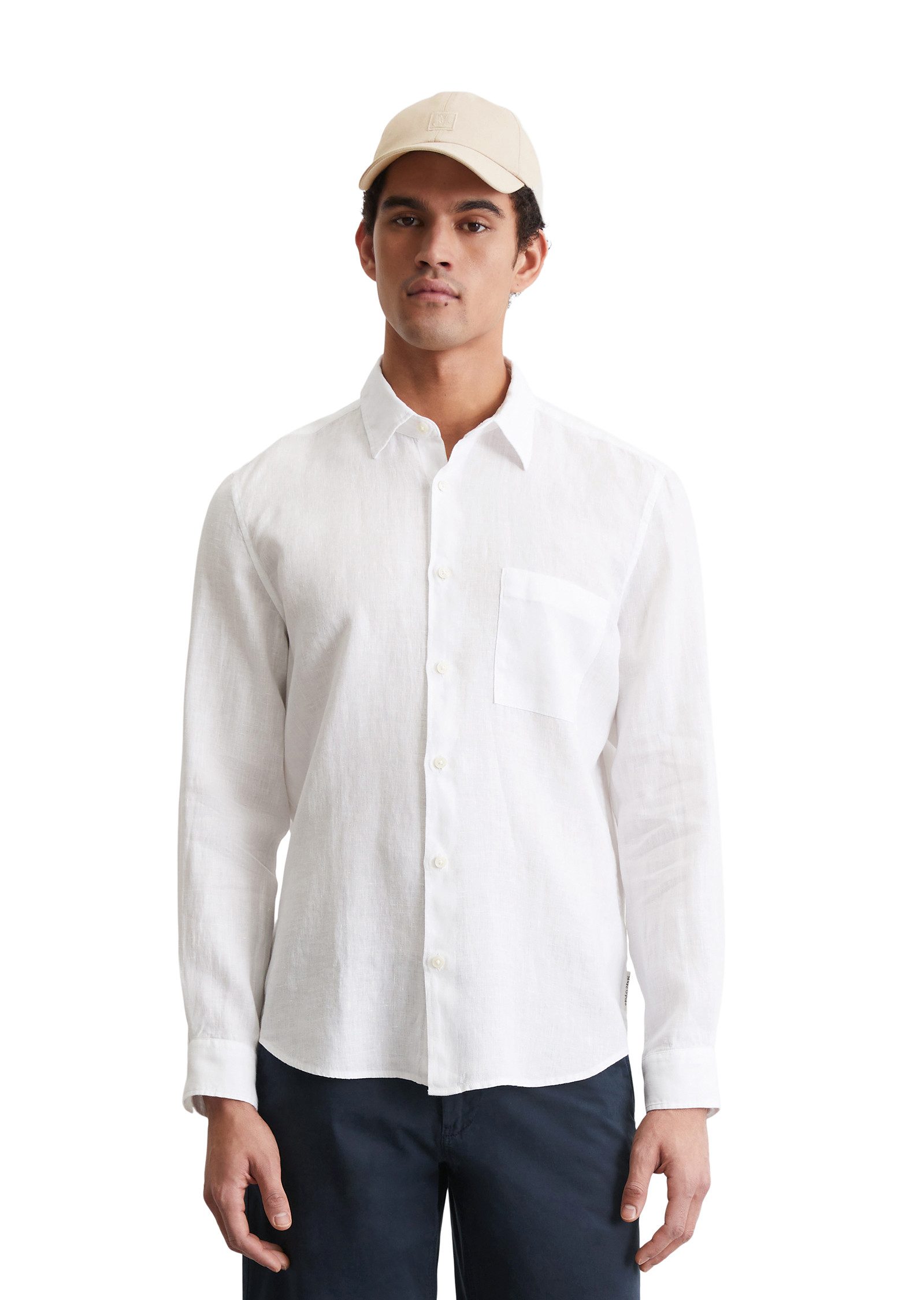 Marc O'Polo Leinenhemd im klassisch cleanen Look günstig online kaufen