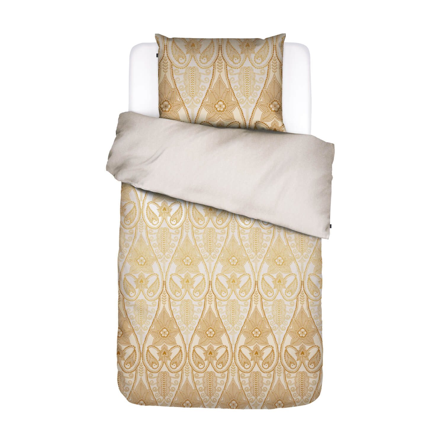 Essenza Bettwäsche Dolley, Perkal, 2 teilig, Blumenmuster, Herzform, Orientalisch