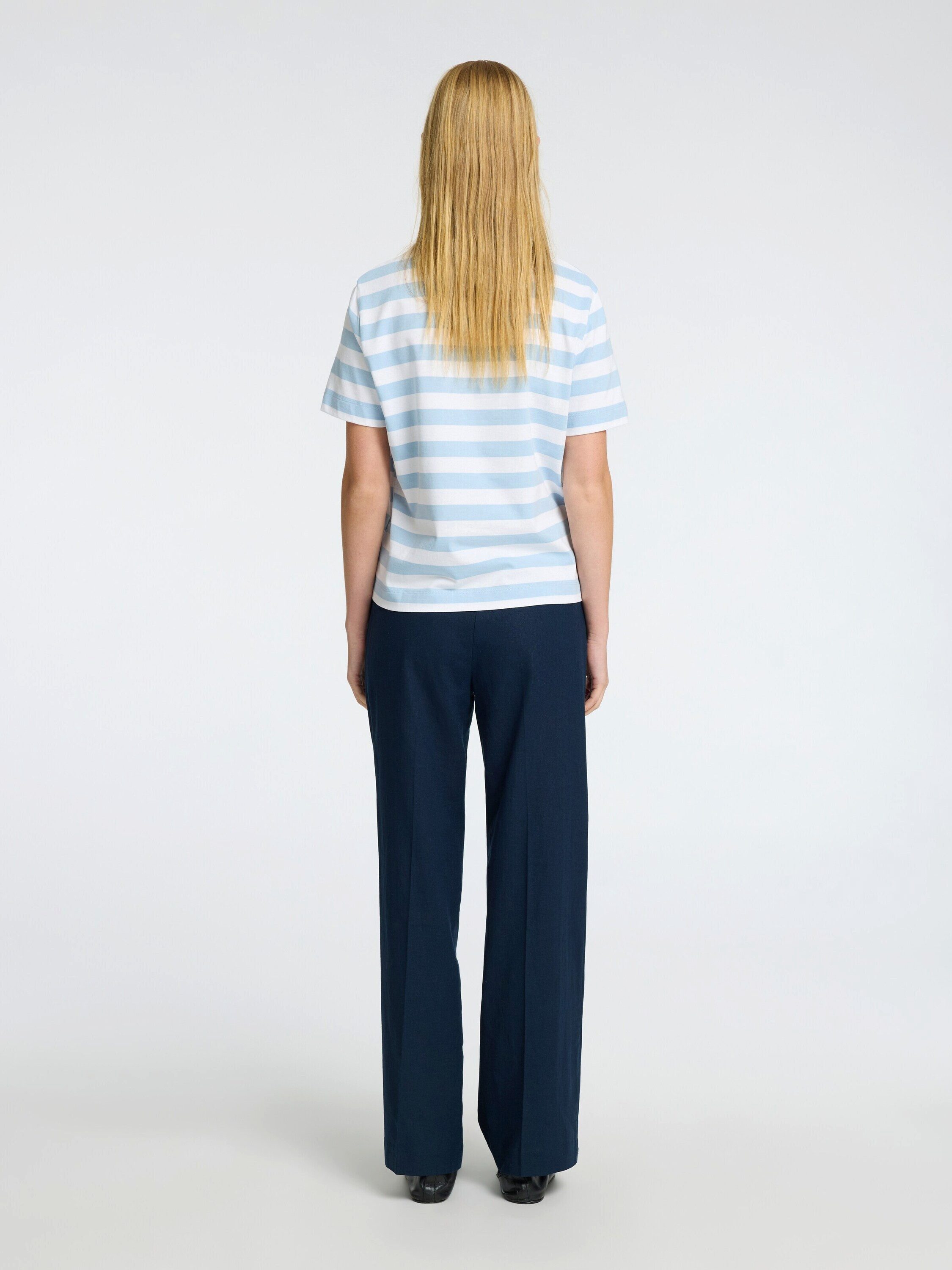 Selected T-Shirt SLFEssential (1-tlg) Plain/ohne Details