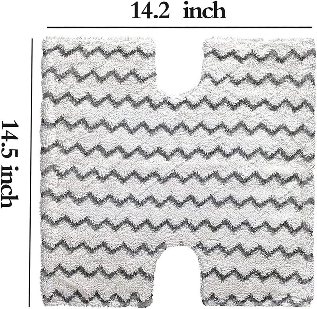 mit autolock Mopp-Pads, Shark S6005UK kompatibel Steam Wischbezug Mop (4-tlg) S6003UK, S6001UK,