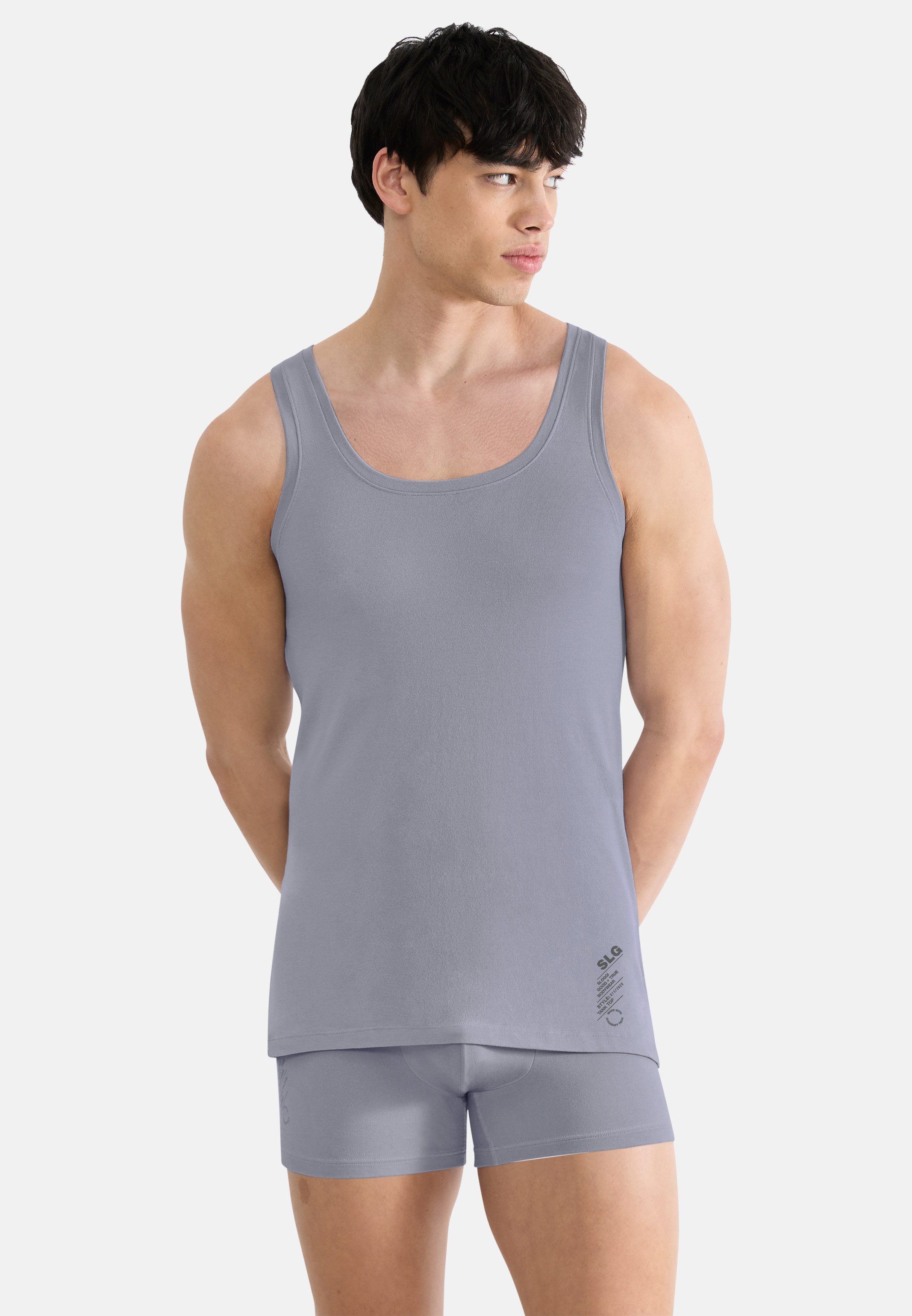sloggi Unterhemd 2er Pack SLG Base Soft (Spar-Set, 2-St) Unterhemd / Tanktop - Atmungsaktiv
