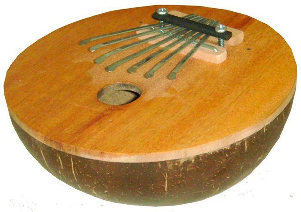 WORU Kalimba Kalimba aus Kokosnuss, einfaches Daumenklavier, ca. 16 cm, 1-St.
