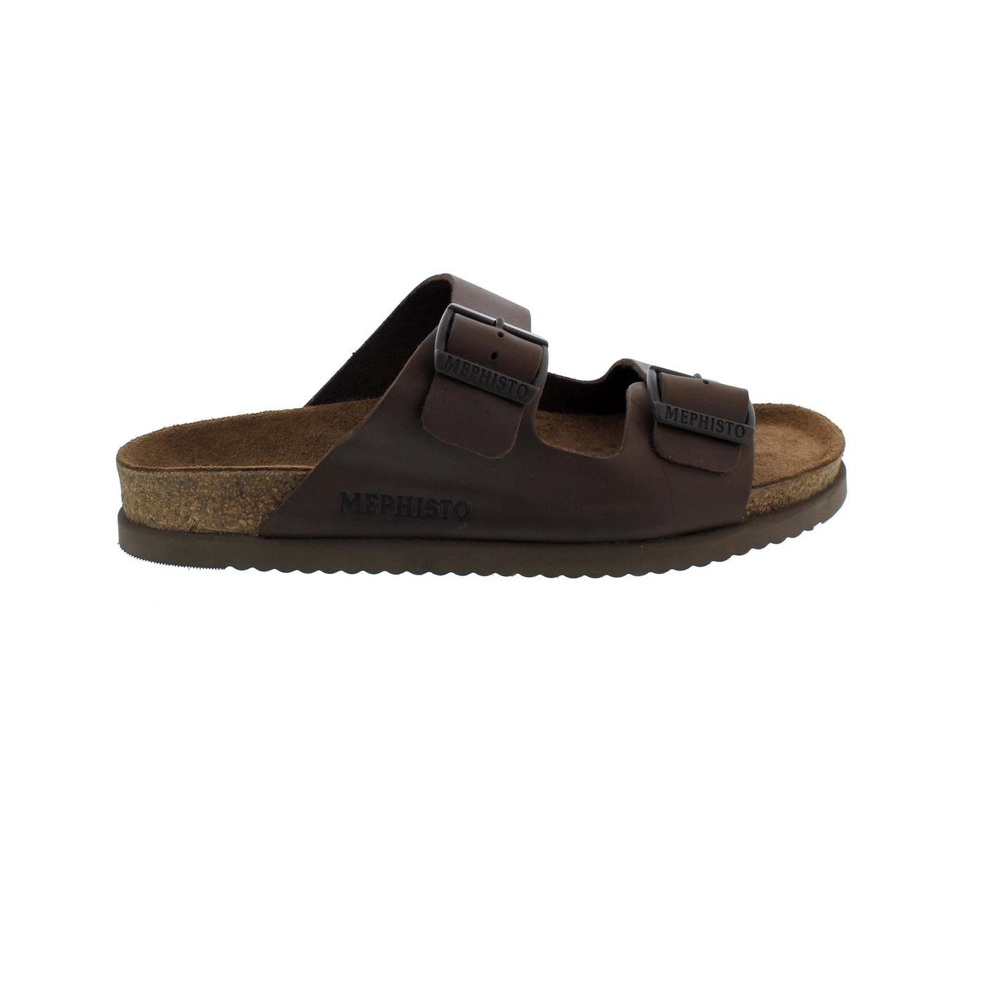 Mephisto Mephisto Nerio, Herrenpantolette, Scratch 3451 (Fettleder), dark brown Pantolette