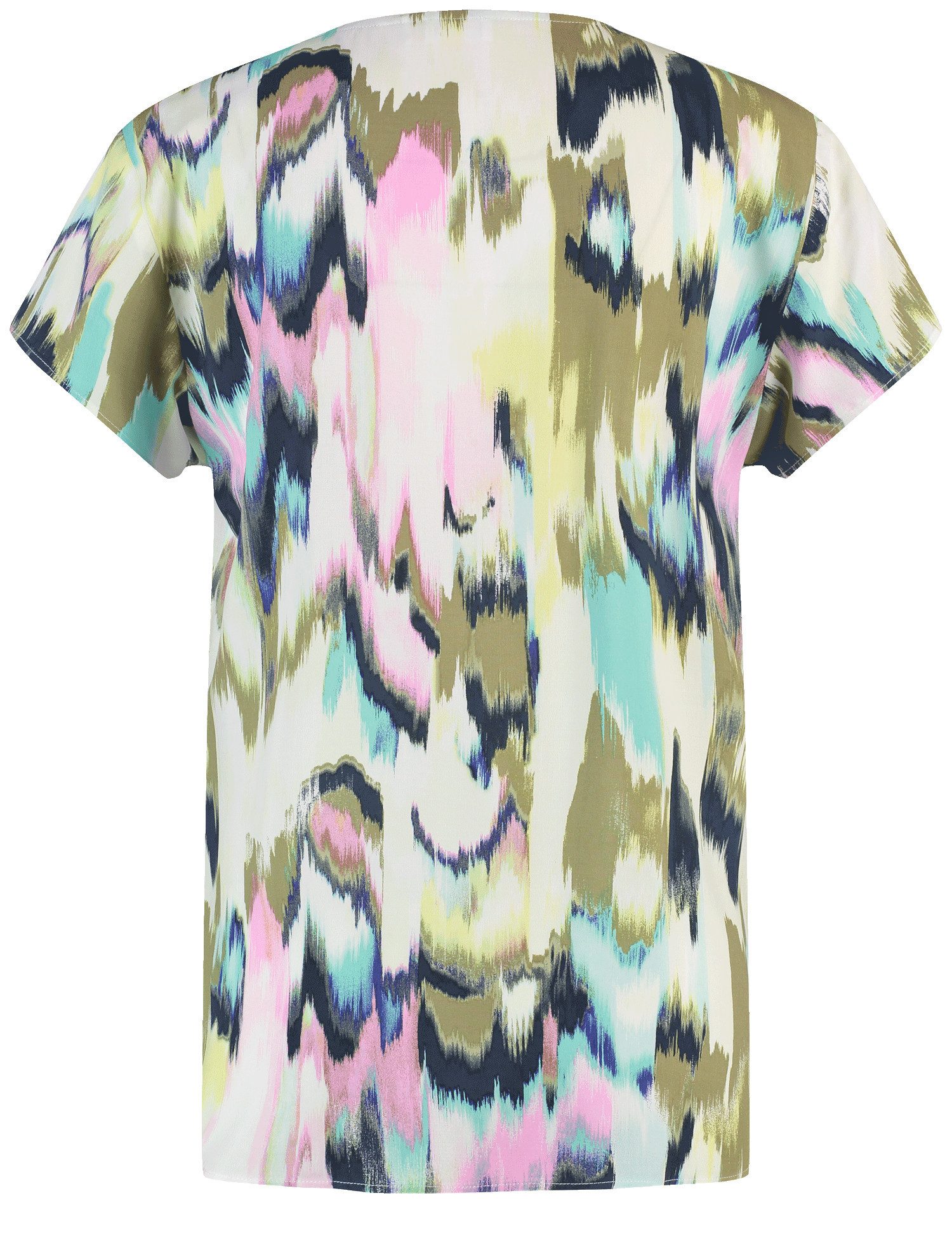 GERRY WEBER Klassische Bluse Gemsutertes Blusenshirt günstig online kaufen