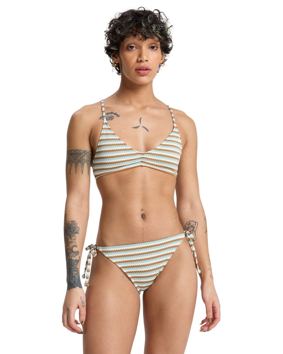Quiksilver Triangel-Bikini-Top Clickity Clack