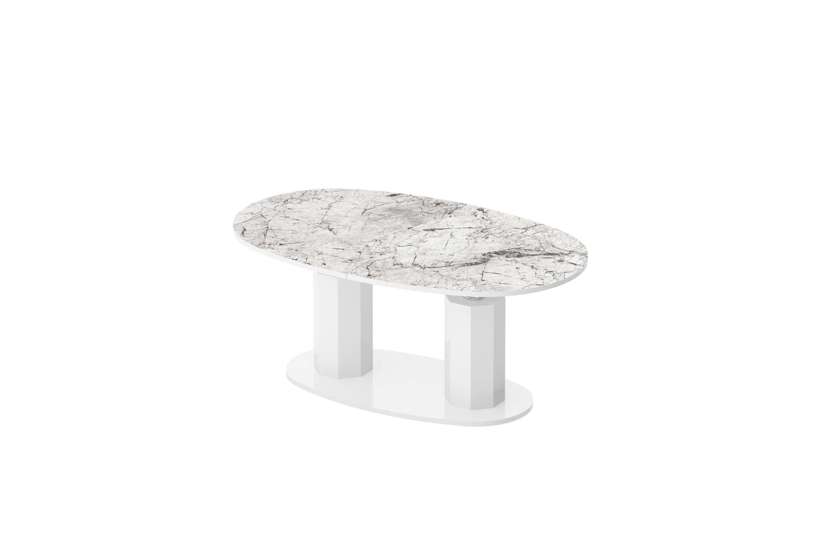 designimpex Couchtisch Design HBL-111 stufenlos höhenverstellbar günstig online kaufen