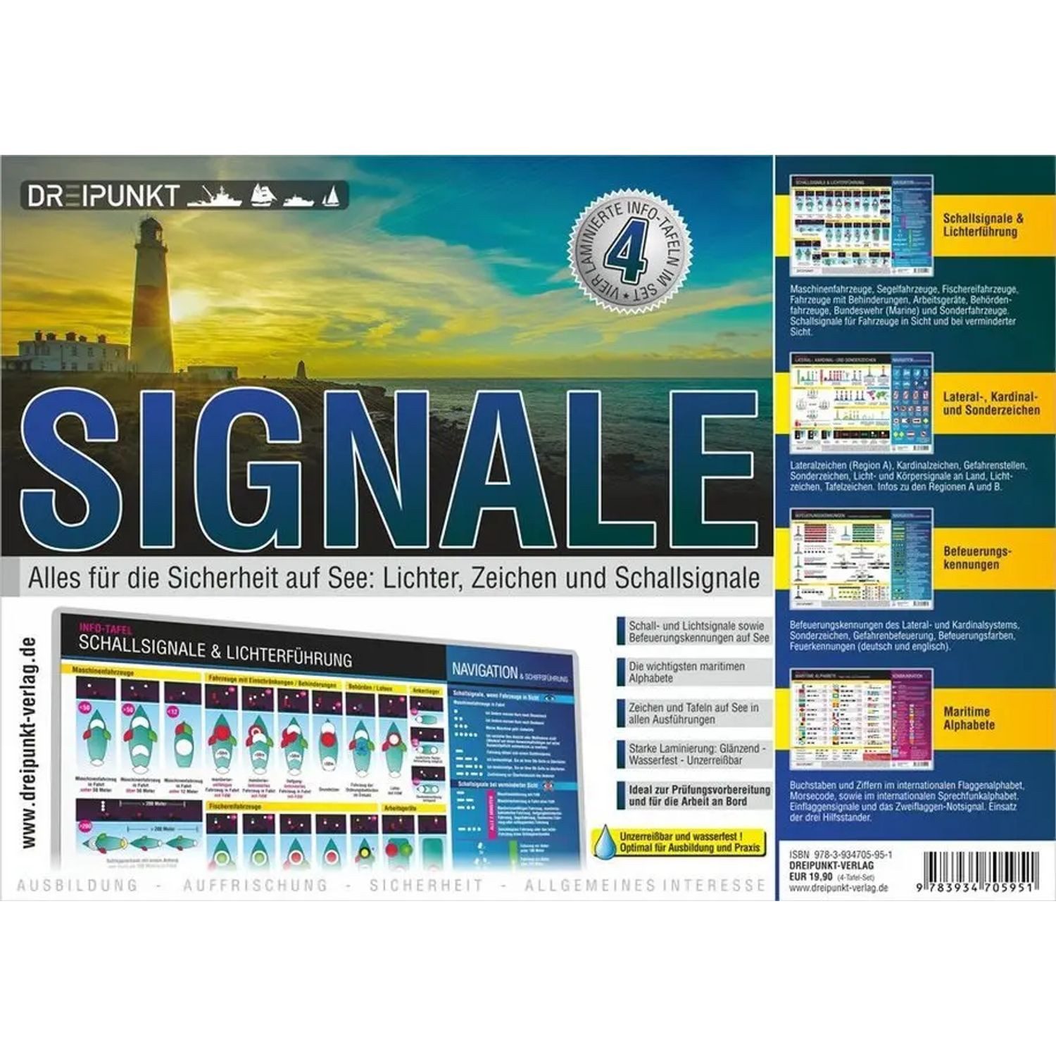 Poster Info-Tafel-Set Signale