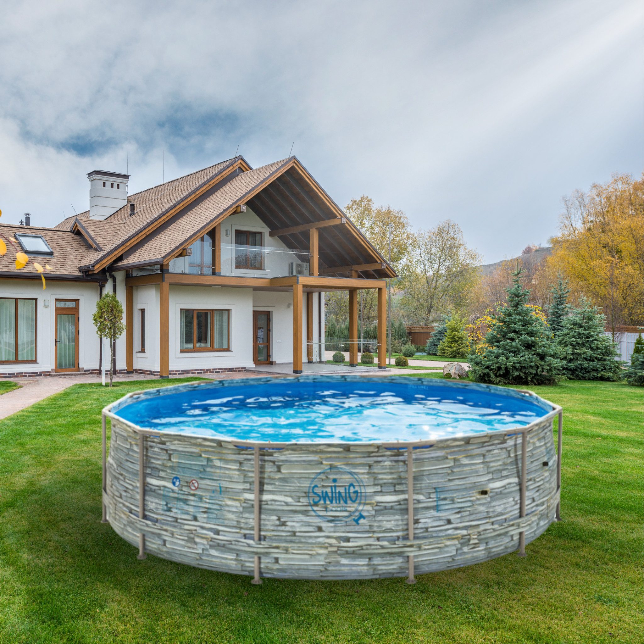 HAF Framepool Frame Pool Aufstellpool Schwimmbecken günstig online kaufen