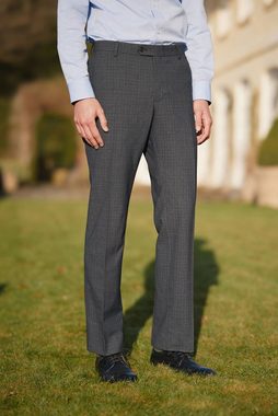Next Anzughose Tailored Fit karierte Anzughose aus Wollgemisch (1-tlg)