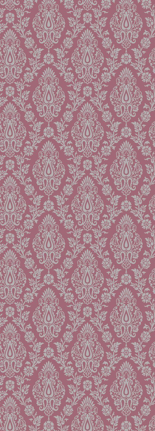 queence Vinyltapete Michele, glatt, Antikoptik, Barock, Kunst, bedruckt, 90x250cm, selbstklebend, kinderleichte Anbringung, Sticker