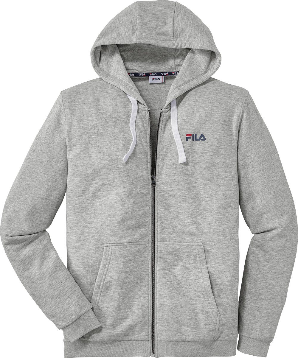 Fila Kapuzensweatjacke aus formstabilem Sweatstoff, sportlich mit praktischer Kapuze
