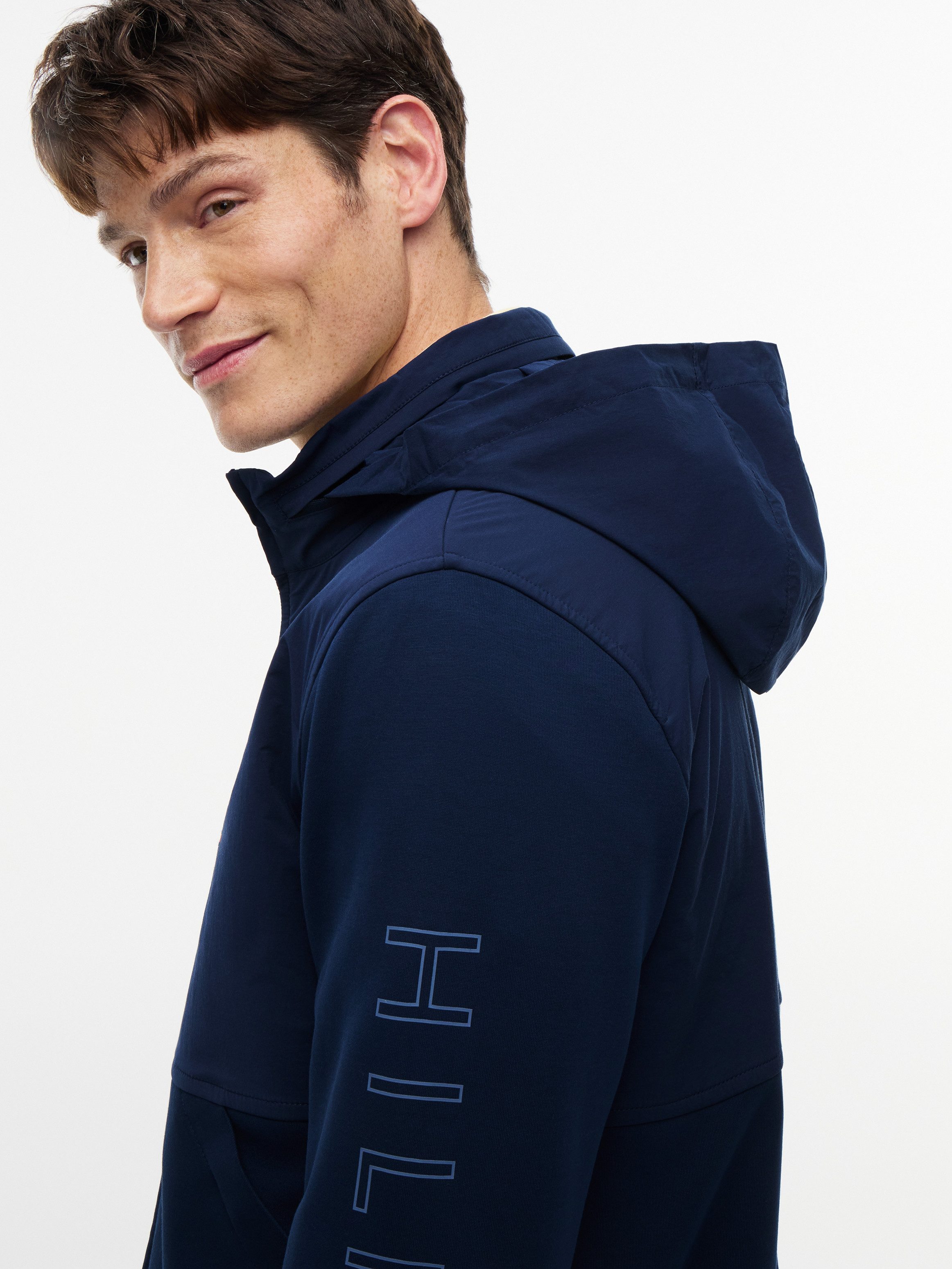 Tommy Hilfiger Sweatjacke PERFORMANCE GRAPHIC ZIP THROUGH