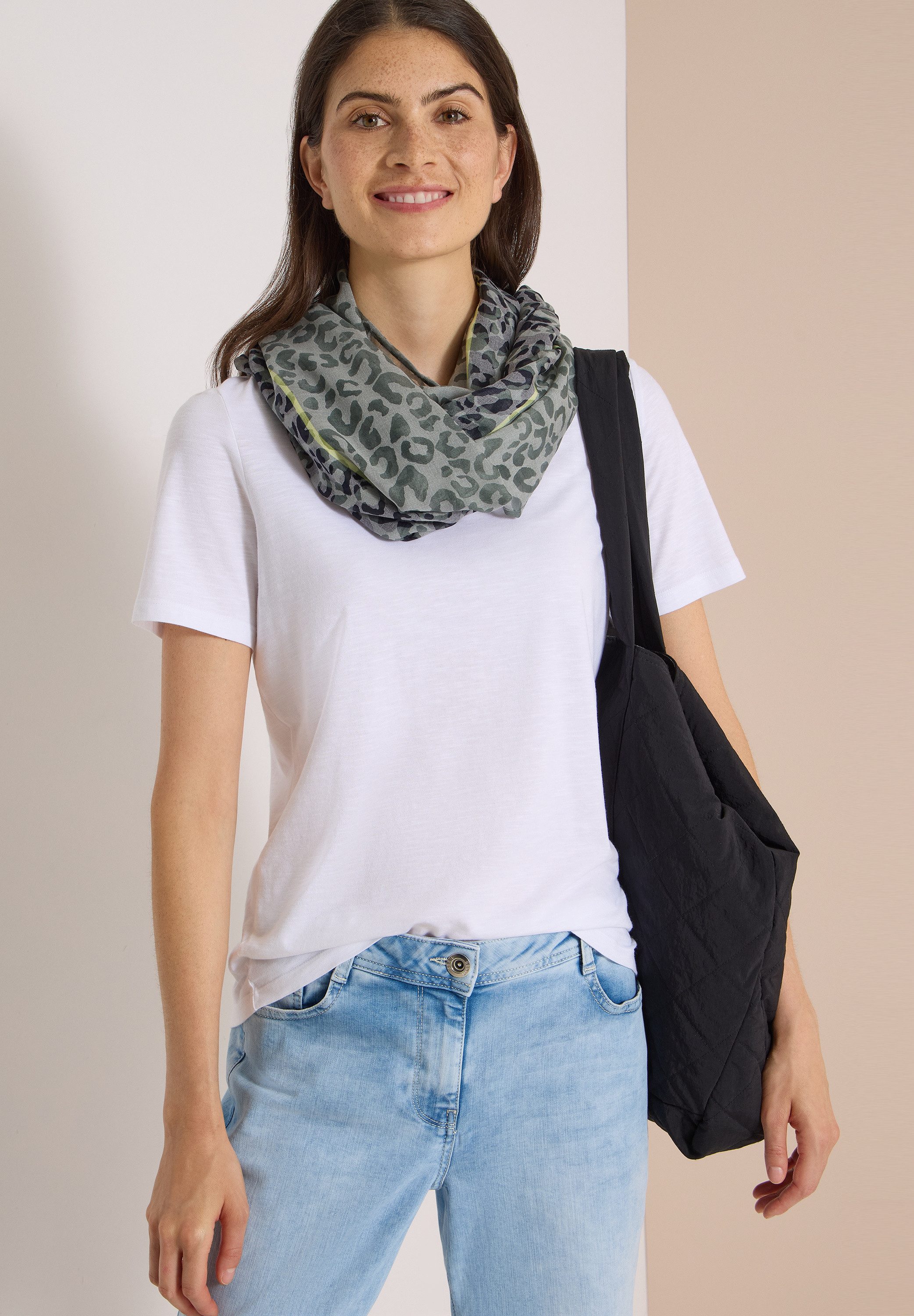 CECIL Loop, mit Animal Print