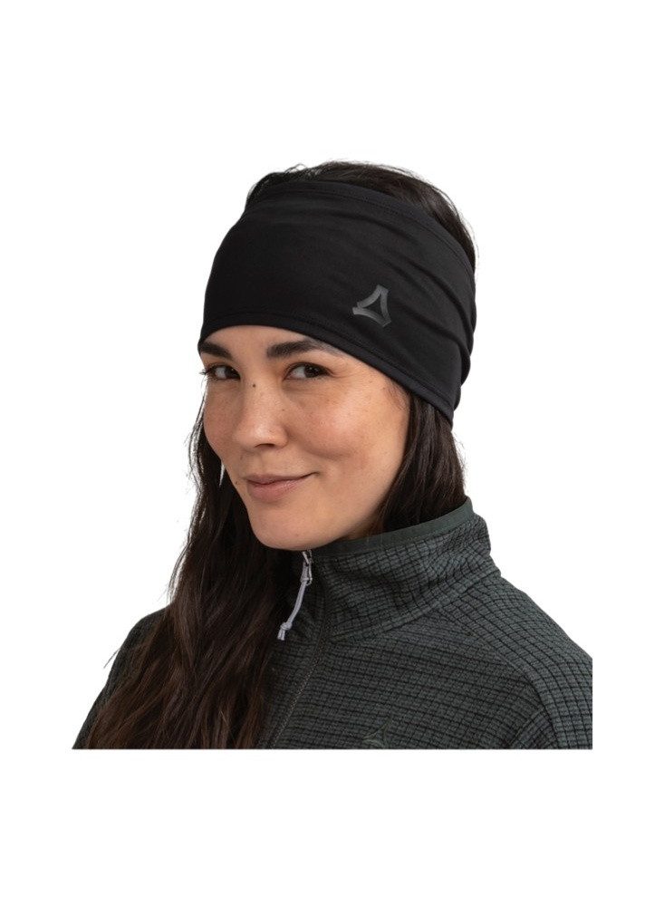 Schöffel Stirnband (Strickmuster) Cascata Headband schwarz - 1 Stück