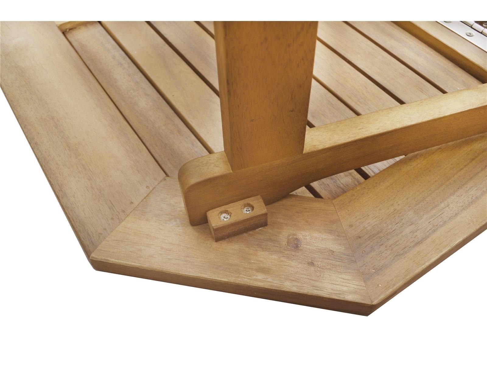 bellavista - Home&Garden® Balkonset Balkonmöbel platzsparend 3-tlg), aus Tisch Akazienholz, Set zusammenklappbar (Set, Alta