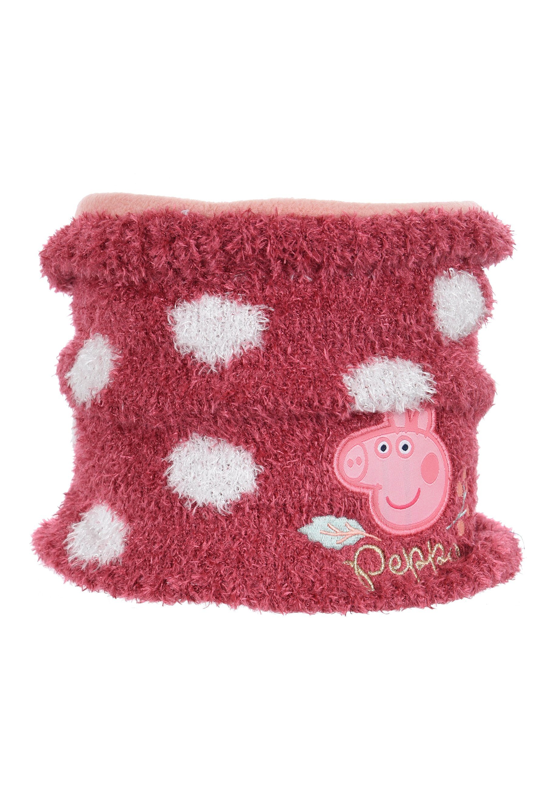 Peppa Pig Loop Kinder Mädchen Winter-Schal Schlauch-Schal Pink | Schals