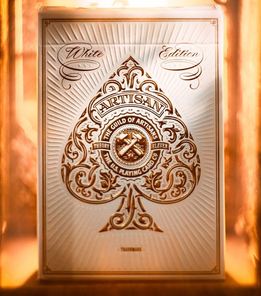 Theory11 Spiel Artisan Spielkarten White