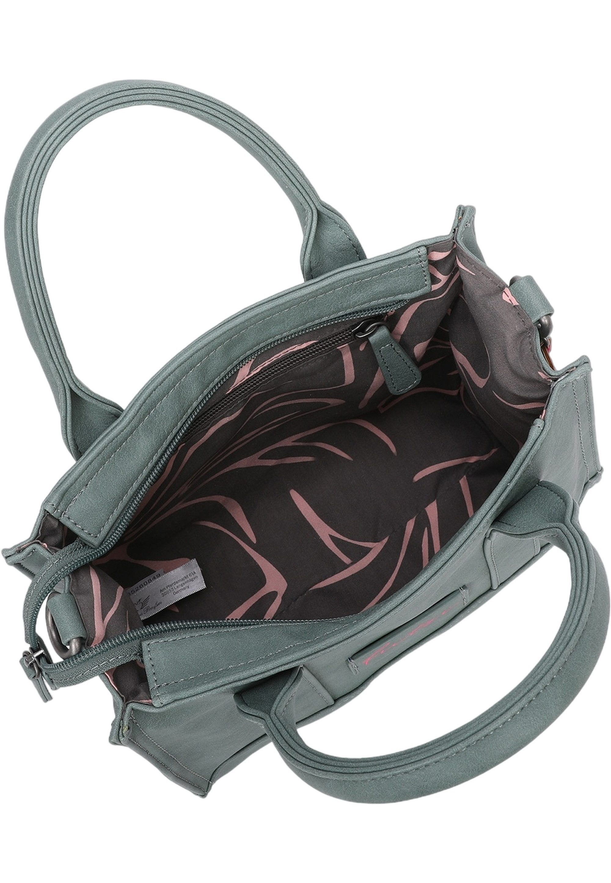 Fritzi aus Preußen Henkeltasche Eco Square, aus veganen und recycelten Materialien