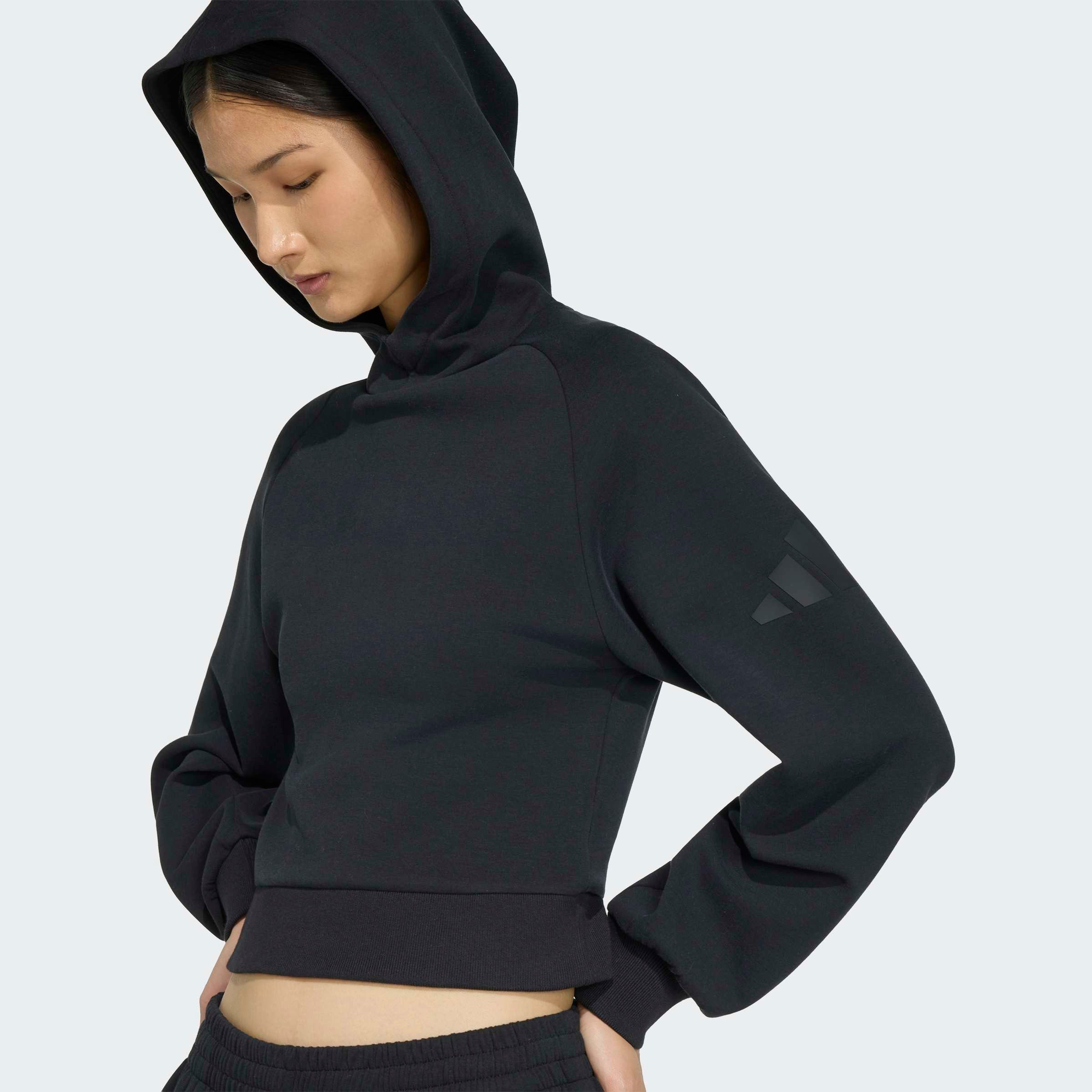 adidas Sportswear Kapuzensweatshirt W SL HD mit Kapuze, ohne Verschluss, in normaler Länge