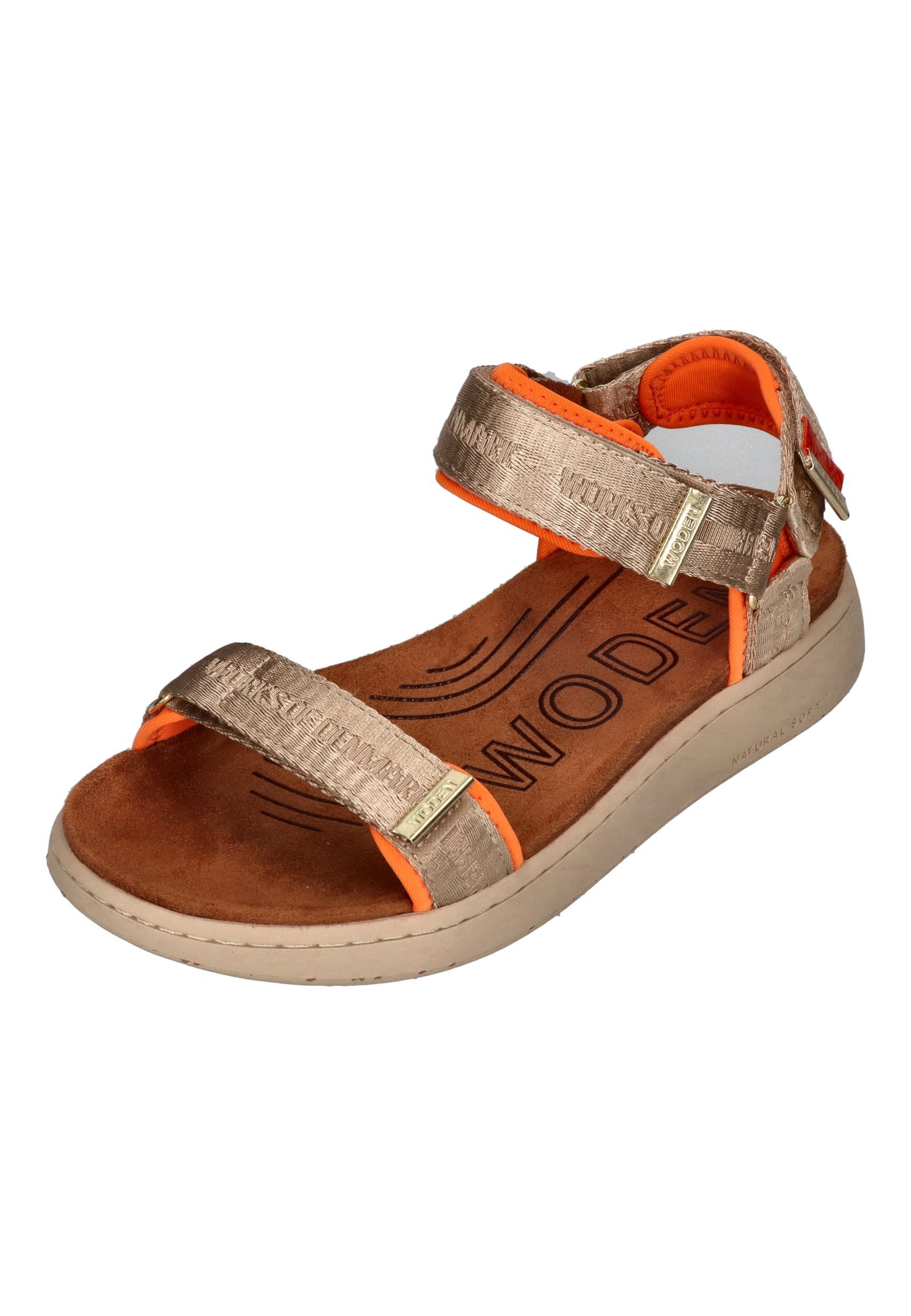 WODEN LINE HERITAGE WL716 Sandale Coffee Cream