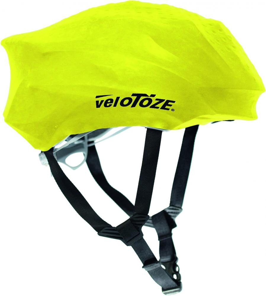 Fahrradhelm Velotoze Helmüberzug Gelb Unisize