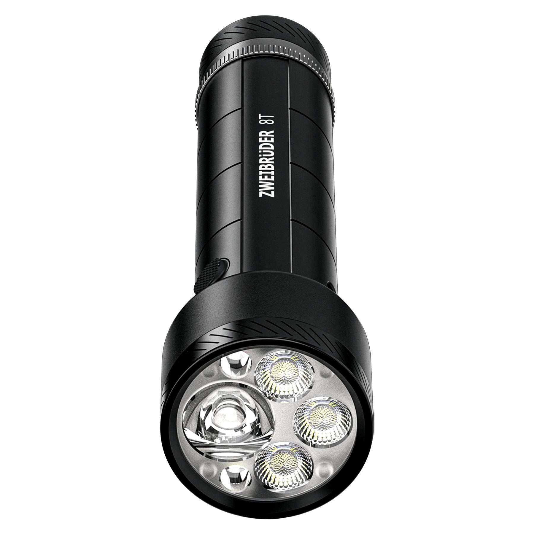 Zweibrüder LED Taschenlampe ZB8T, Focus-Function aufladbar / USB-C Ladesation Rotlicht