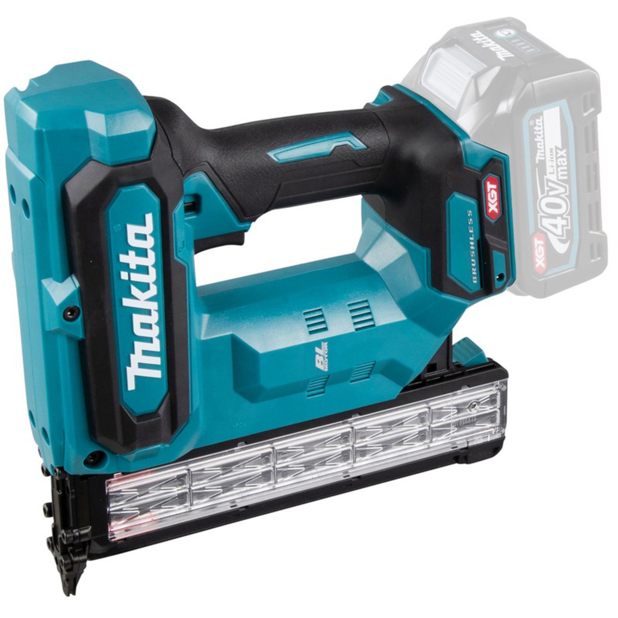 Makita Makita Akku-Stauchkopfnagler FN001GZ, 40Volt, Akku