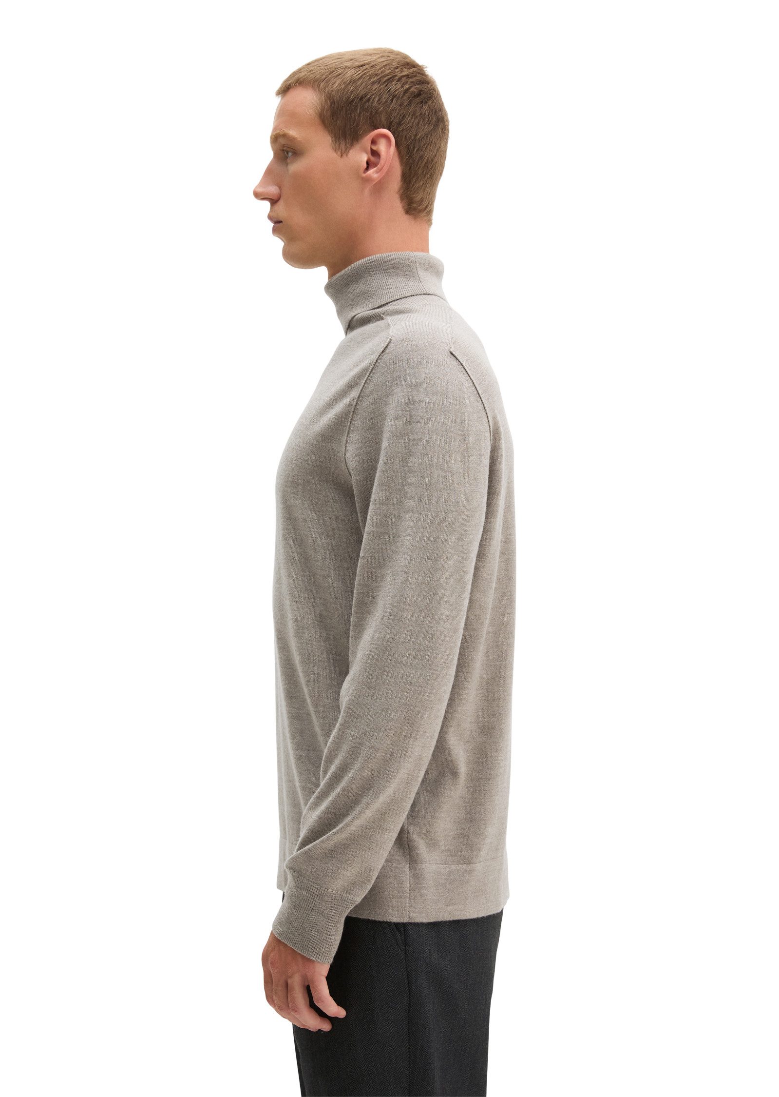 Marc O'Polo Rollkragenpullover aus weicher Merinowolle – Bild 2 von 5