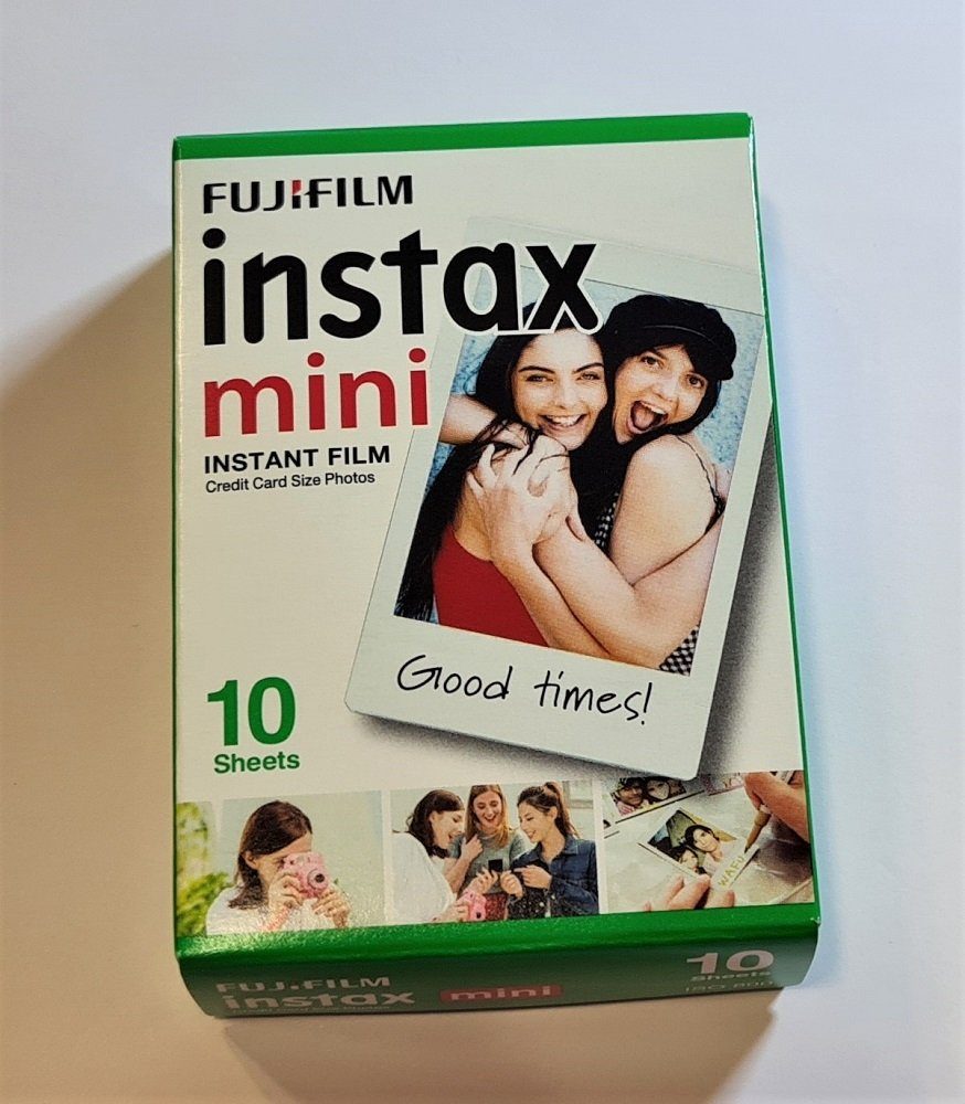 Instax Fuji FUJIFILM für Film je Mini 1x Bilder 10 Sofortbildkamera