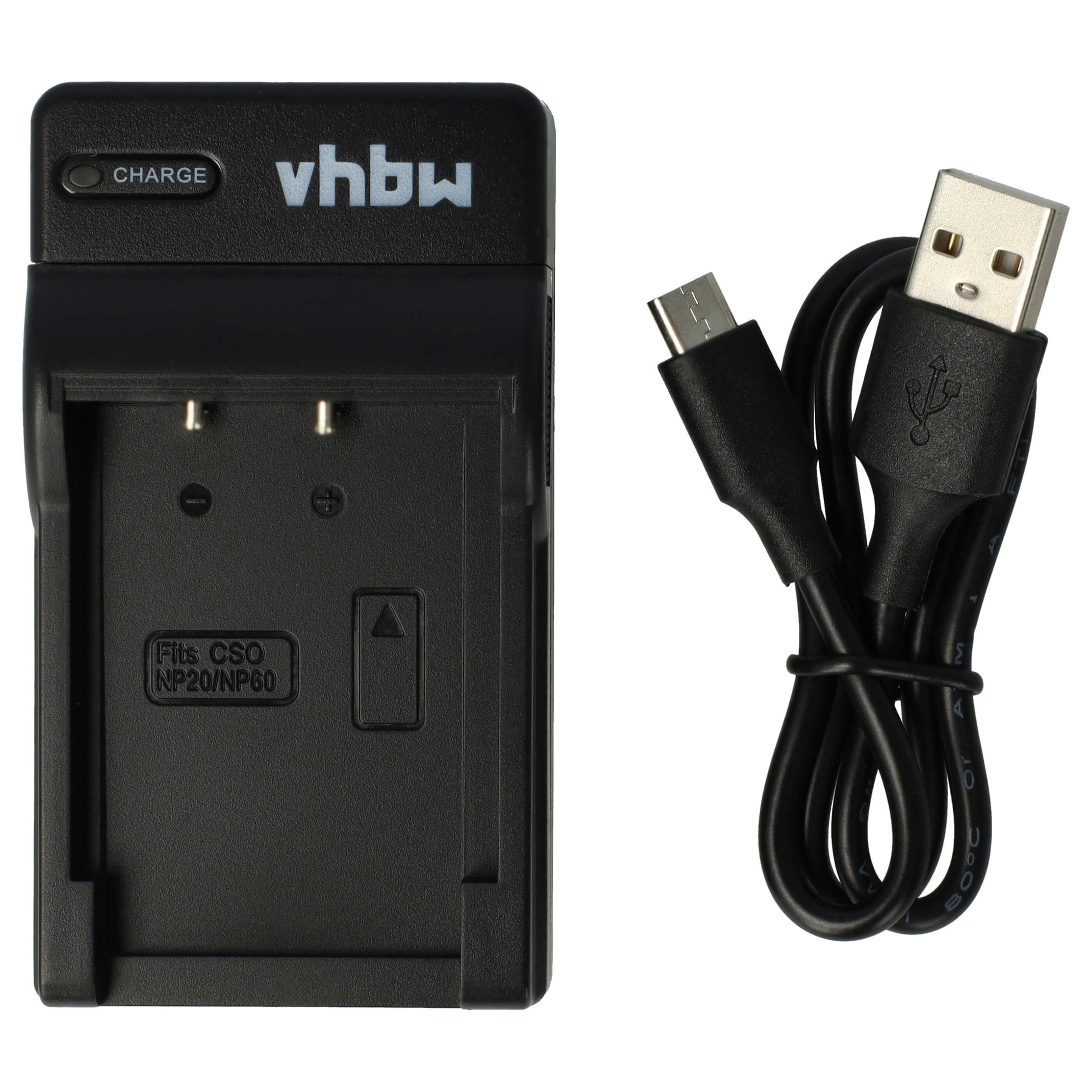 vhbw passend für Casio Exilim EX-Z8, EX-Z9, M1, EX-Z85, EX-Z90, EX-Z80, S1, Kamera-Ladegerät