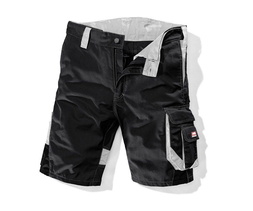 Bullstar Arbeitshose Bullstar kurze Arbeitshose WORXTAR schwarz/grau