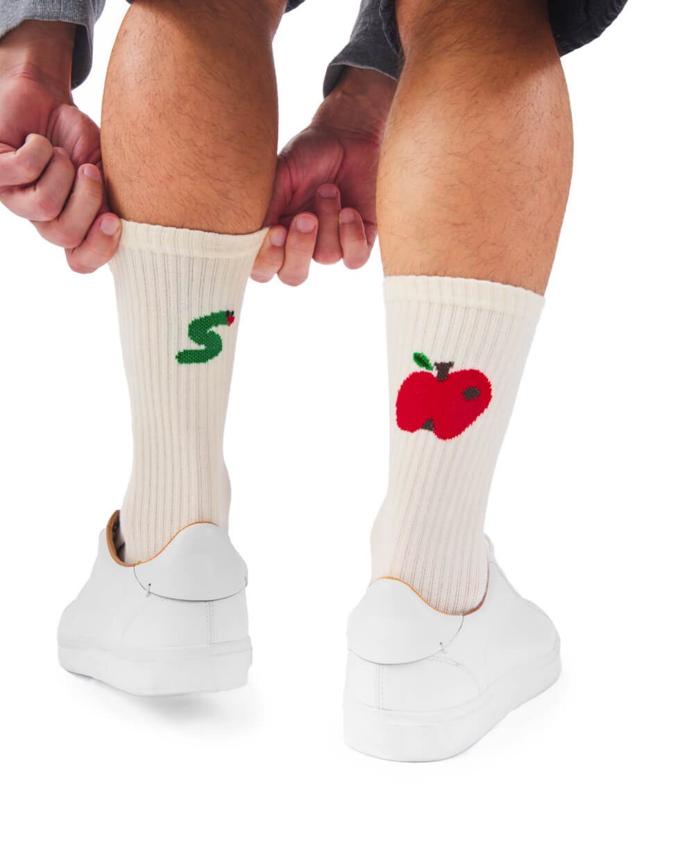 Many Mornings Freizeitsocken Many Mornings Sport Bite Me (1 Paar, 1-Paar, 1 Paar) immer ein dismatching Paar – Bild 2 von 4