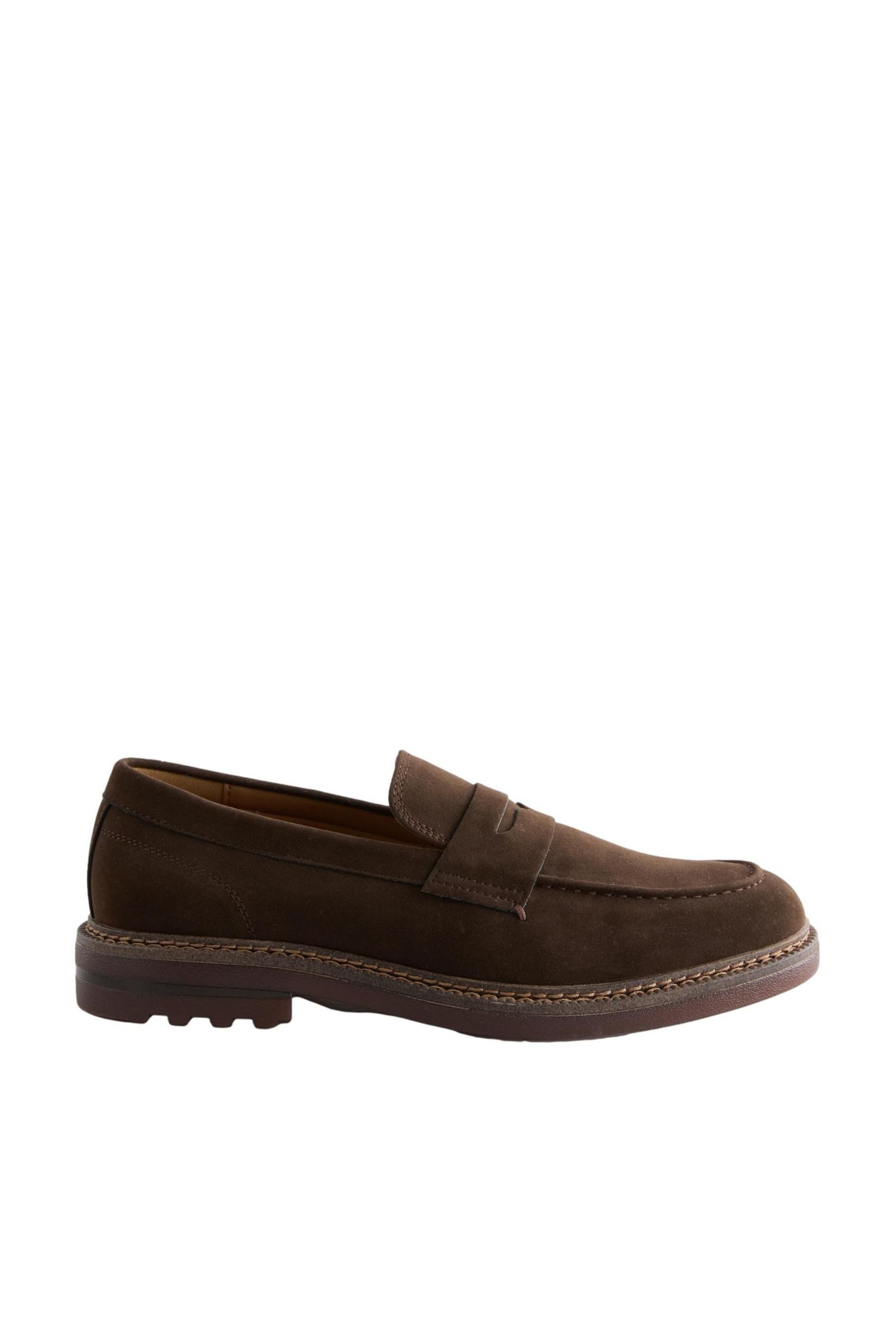 Next Pennyloafer aus Kunstveloursleder Loafer (1-tlg)