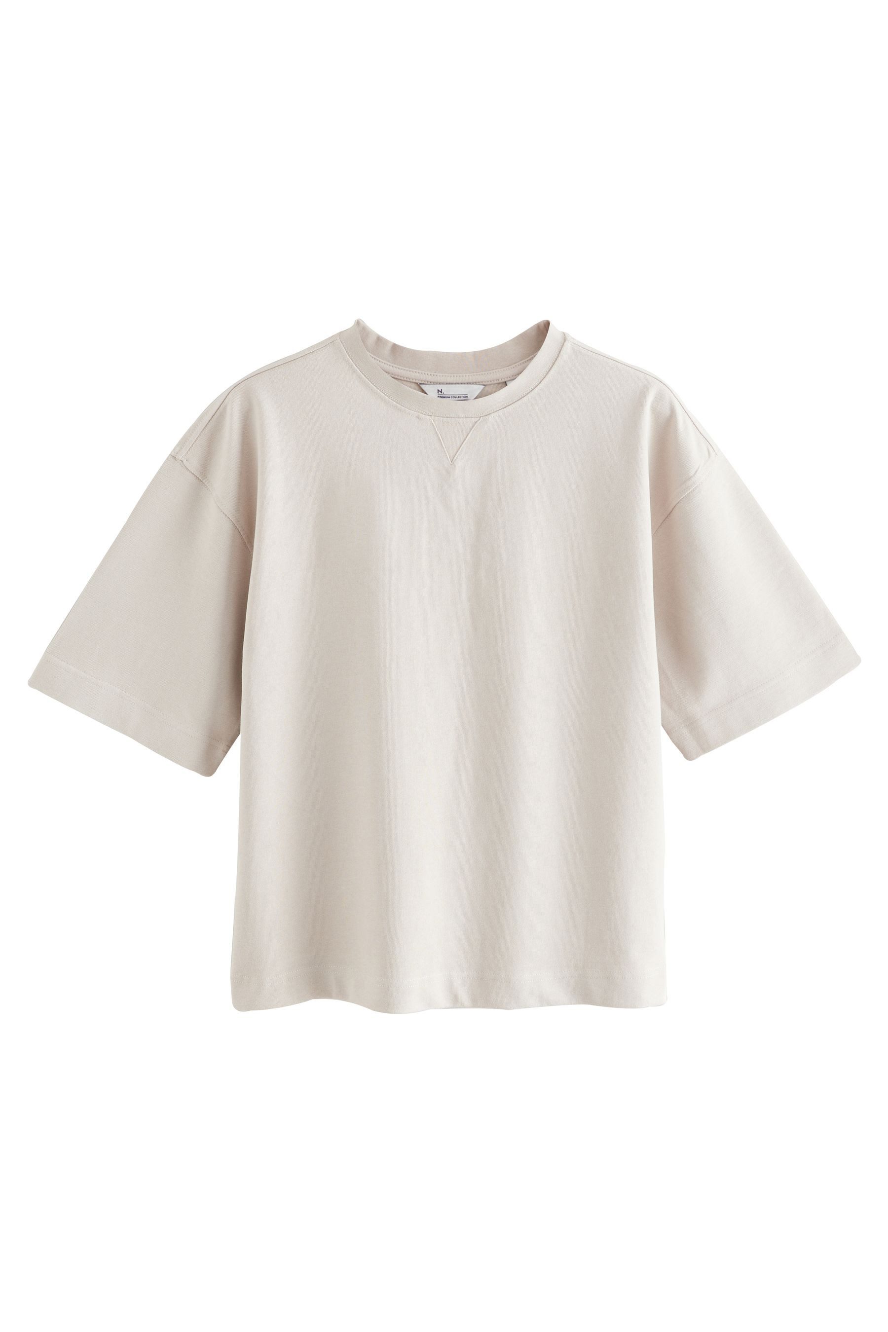 Next T-Shirt 4 x Oversized Fit günstig online kaufen