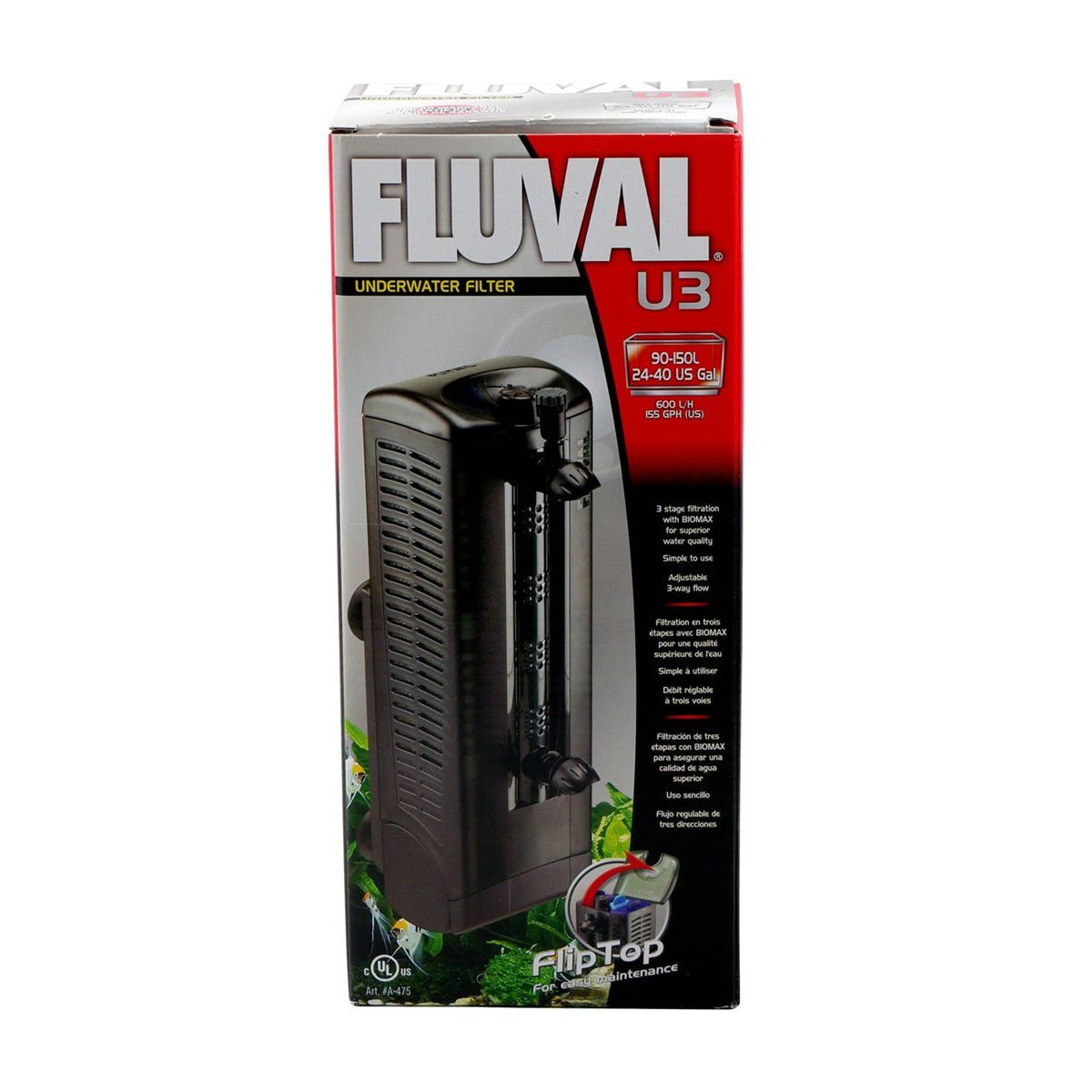Aquariumfilter Innenfilter U3
