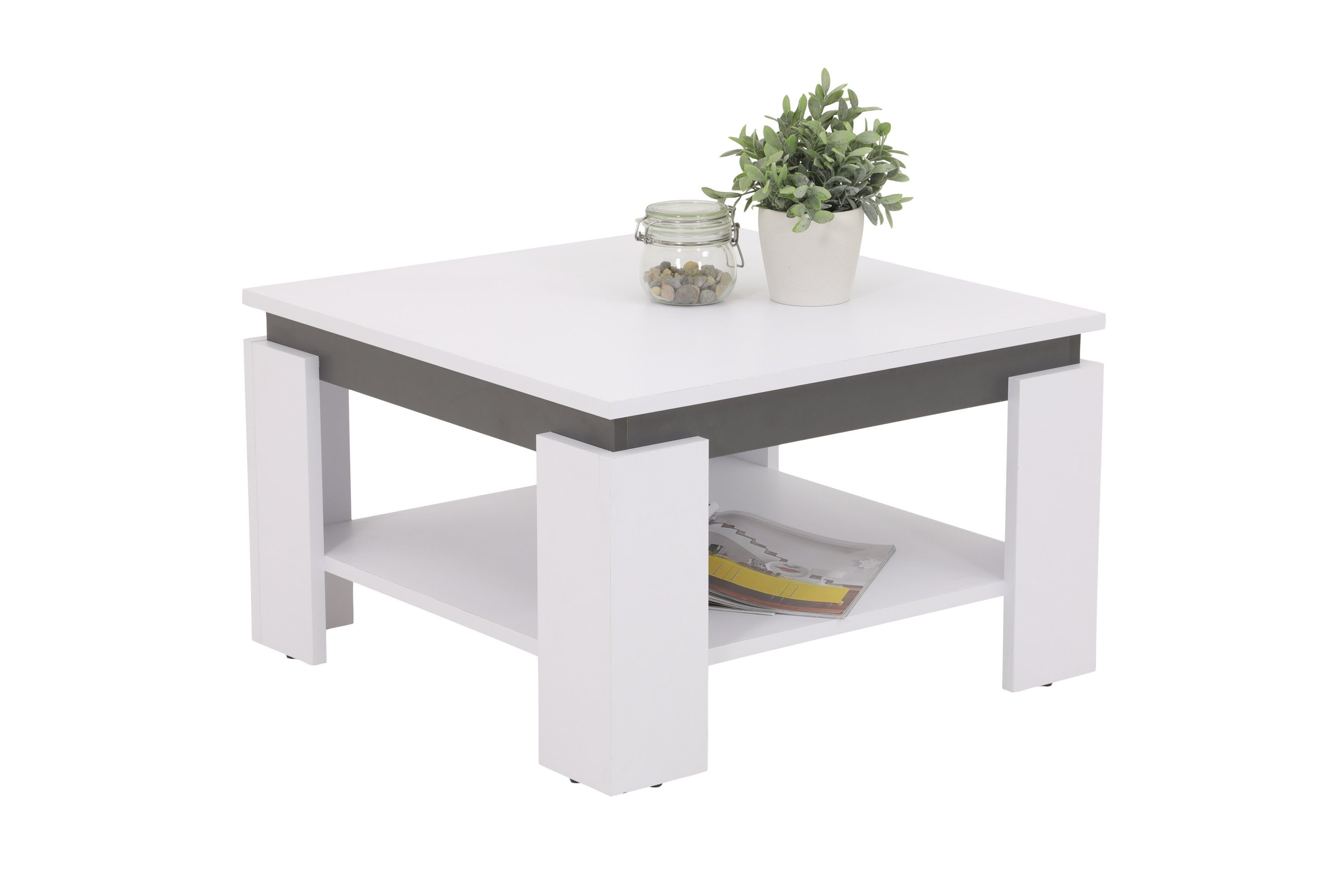 HELA Couchtisch Couchtisch, HELA Couchtisch TIM III (BHT 68x41x68 cm) Wohnzimmertisch Sofatisch