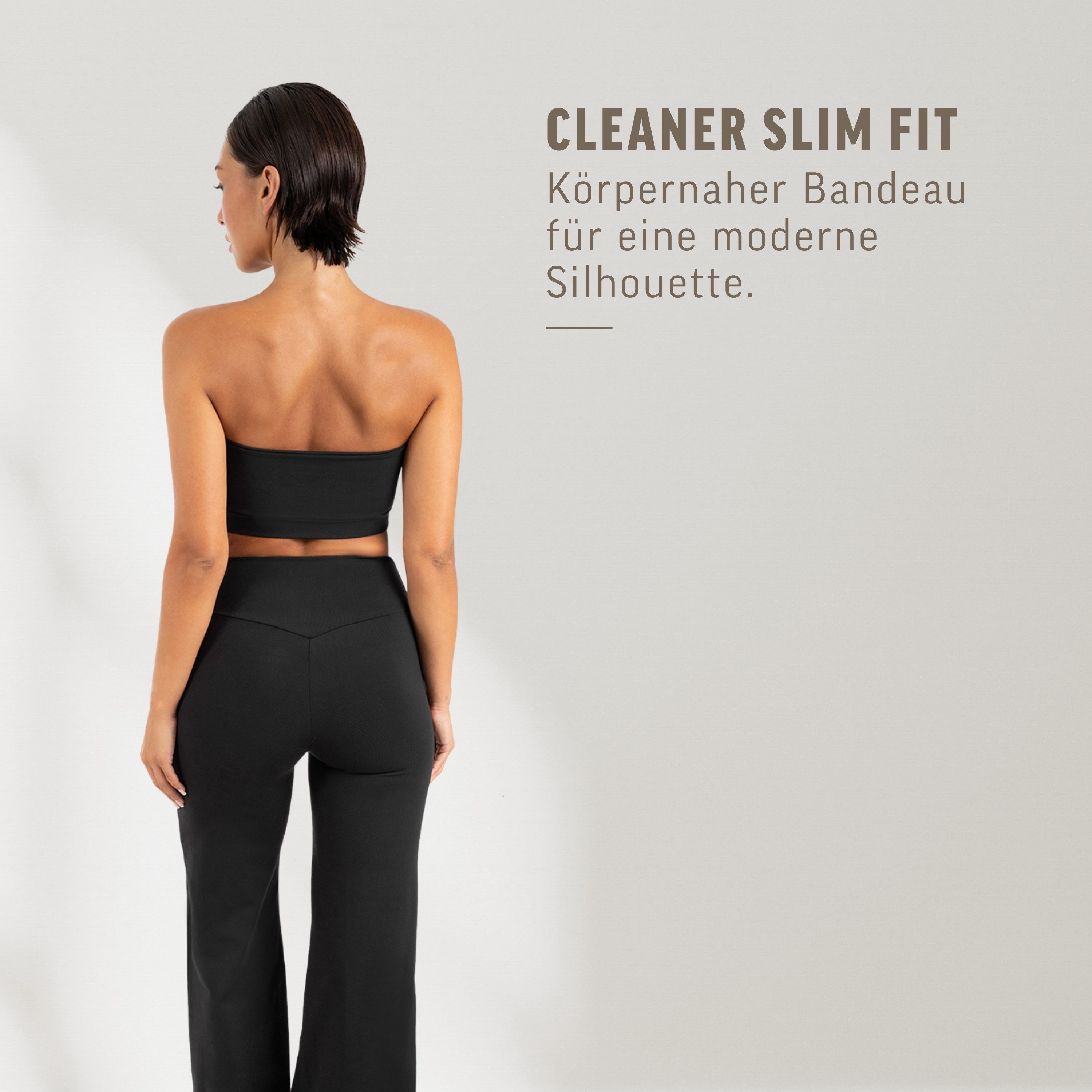 Smilodox Sport-BH Neola Gym BH Damen, Bustier, Slim Fit, Fitness BH, Yogatop Bandeau Style, Stretch Komfort, elastisch, Gym, schulterfrei