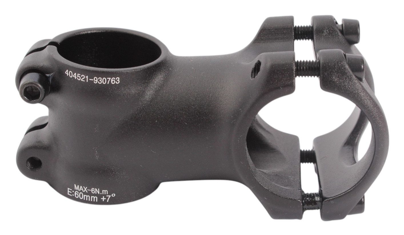 KHEbikes Lenkervorbau PRISM V2 MTB Vorbau Ahead 60 mm 7° 31,8 mm Schwarz