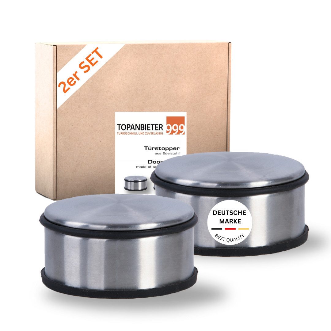 Topanbieter999 Türstopper (2er Set), Edelstahl günstig online kaufen