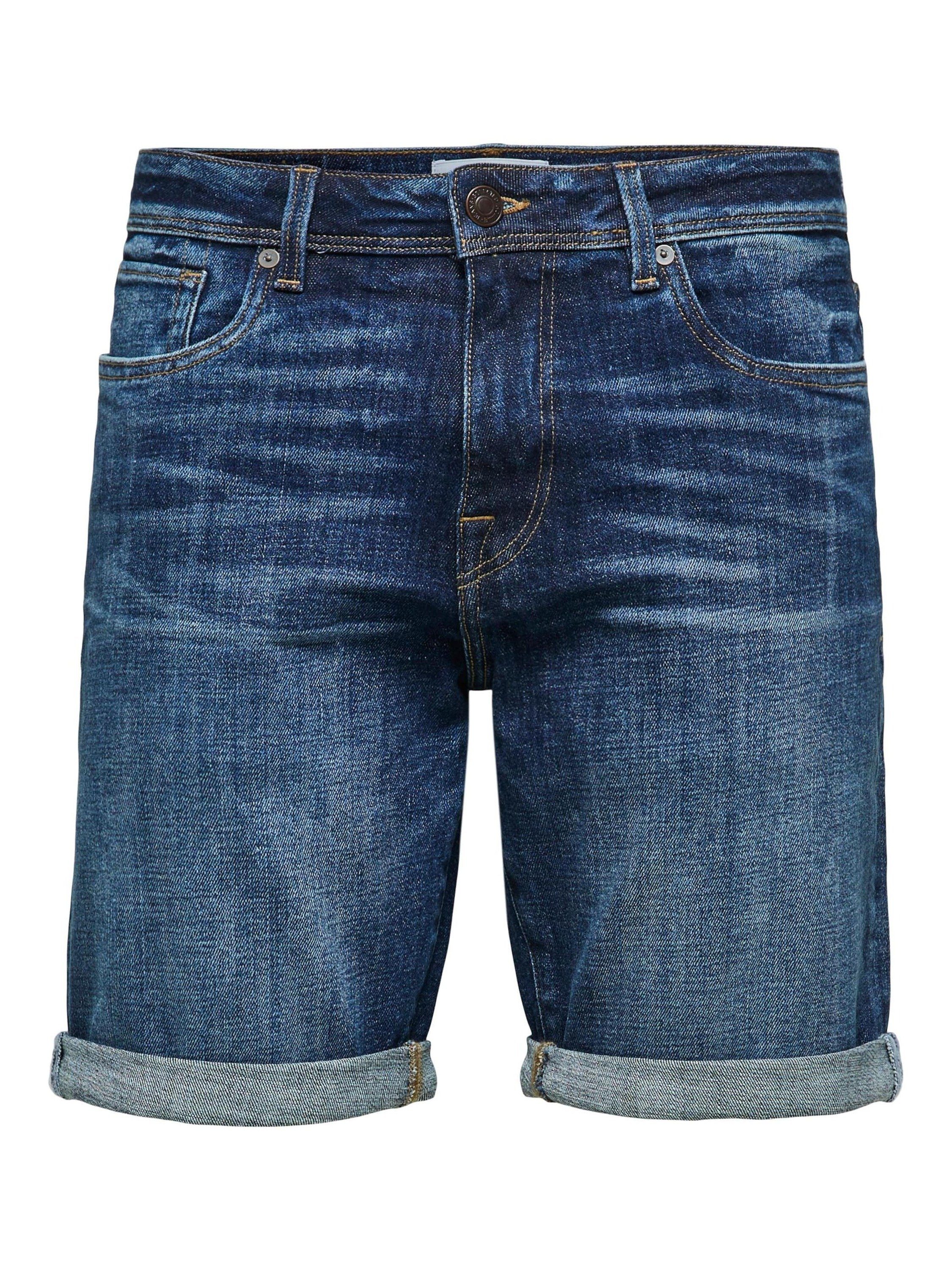 Jeansshorts SELECTED Alex HOMME (1-tlg)