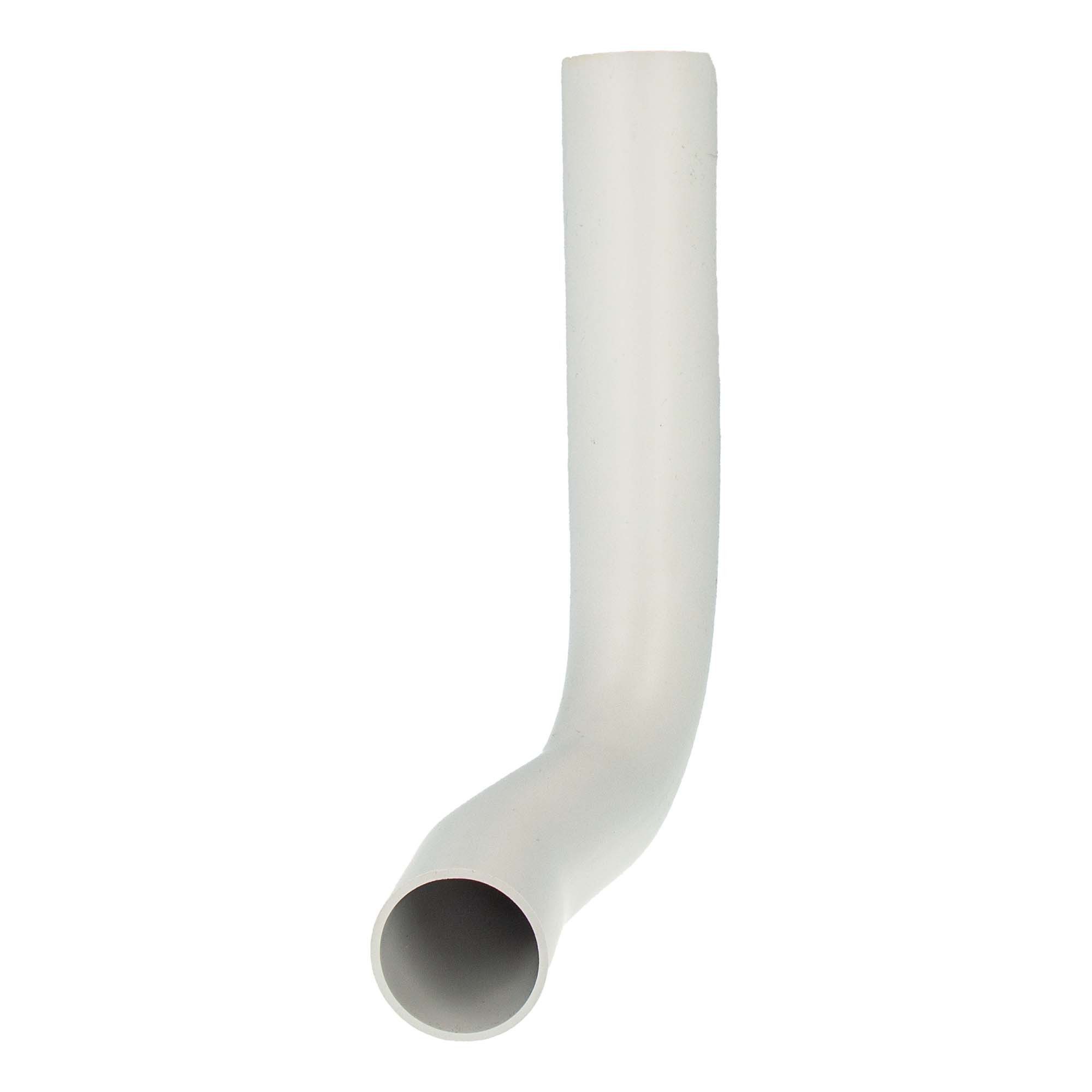 SANIT Spülrohr Spülbogen - versetzt - für WC-Spülkasten - PVC weiß, 40 mm links