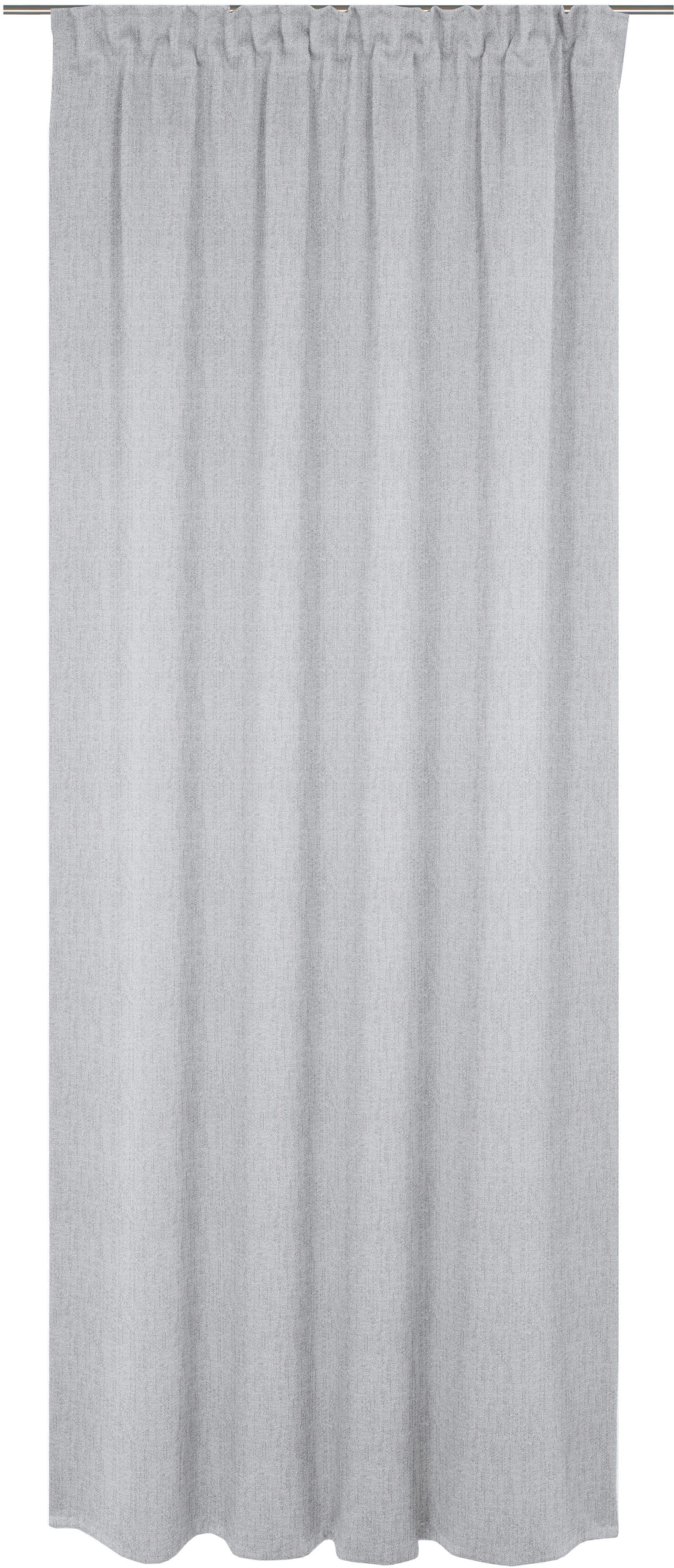 Vorhang Torbole, Wirth, Multifunktionsband (1 St), blickdicht, Jacquard grau