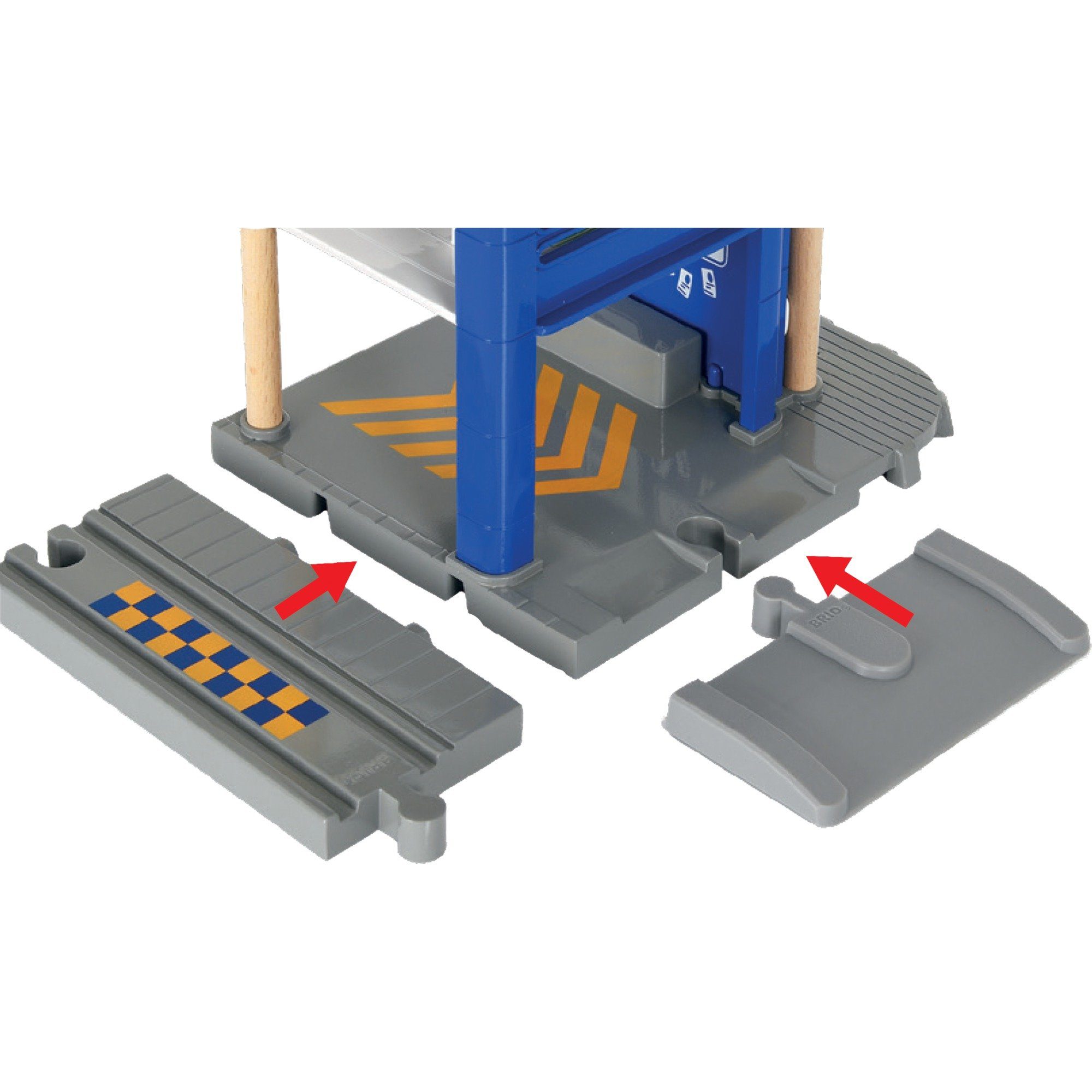 BRIO® Spielzeug-Auto BRIO World World Polizeistation mit