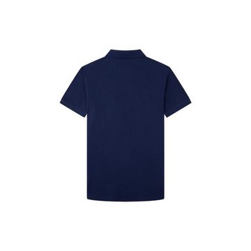Hackett London Poloshirt marineblau passform textil (1-tlg)