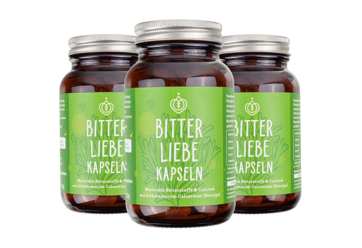 BitterLIebe - Bitterstoffe Kapseln - Rezeptur nach Hildegard von Bingen - Kapseln