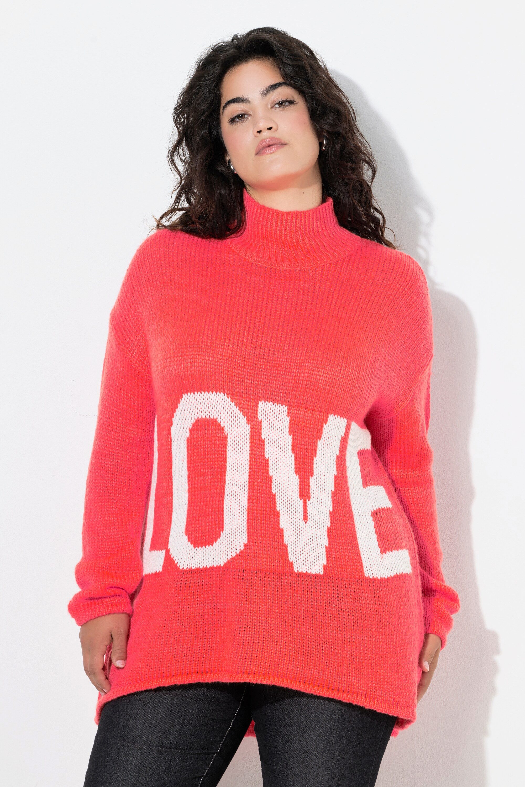 Angel of Style Strickpullover Pullover A-Linie LOVE-Schriftzug günstig online kaufen