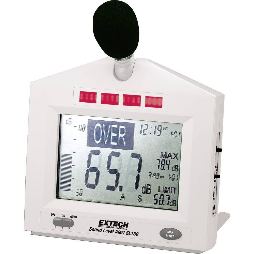 Extech Schallpegelmessgerät Schallpegel-Monitor SL-130 SL130W