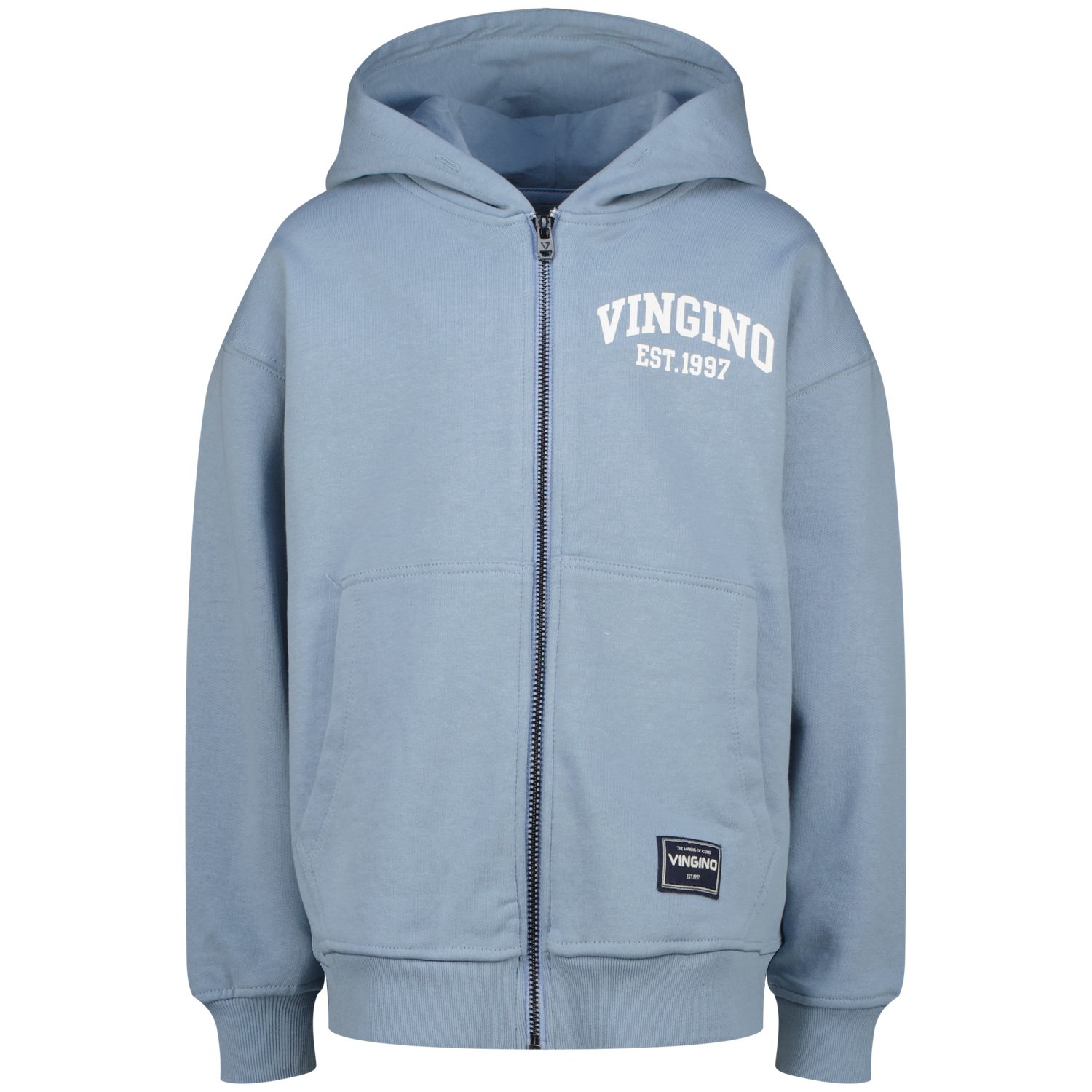 Vingino Kapuzensweatjacke Icon - Faded blue