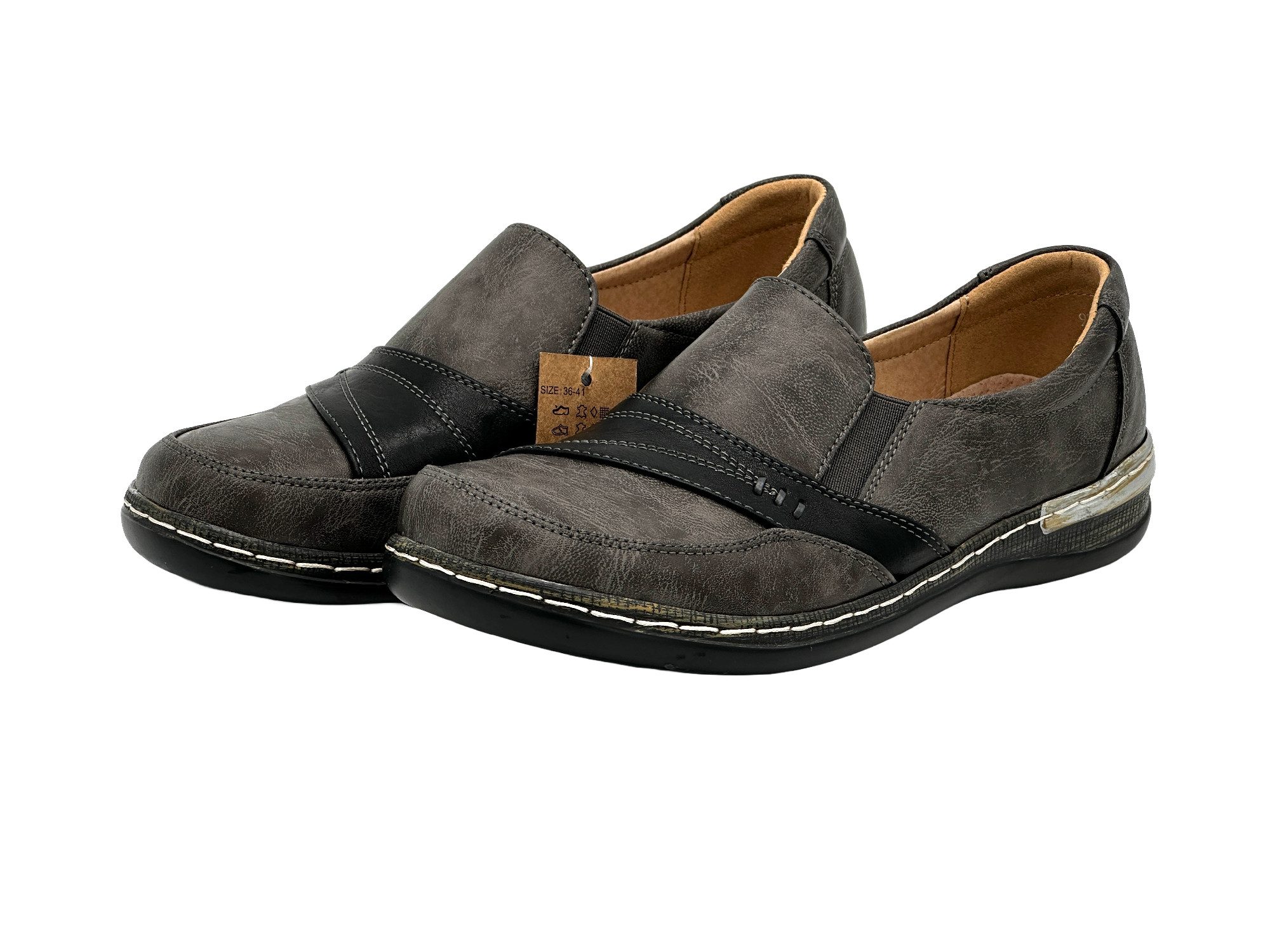 Nowaland Bequeme Damen-Slipper Mokassin Komfortabel, Atmungsaktiv und Alltagstauglich